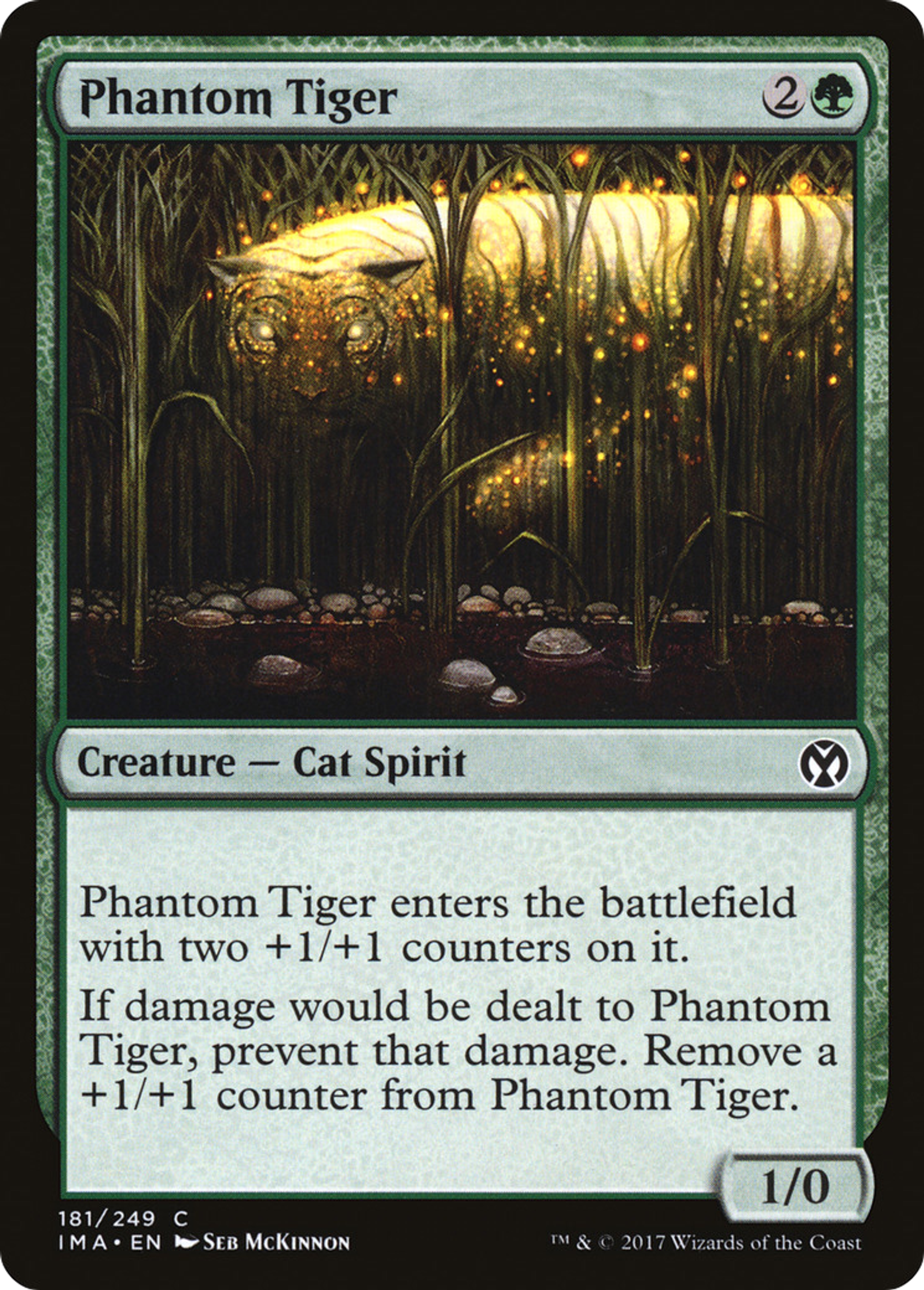 Phantom Tiger — Iconic Masters — Magic: The Gathering