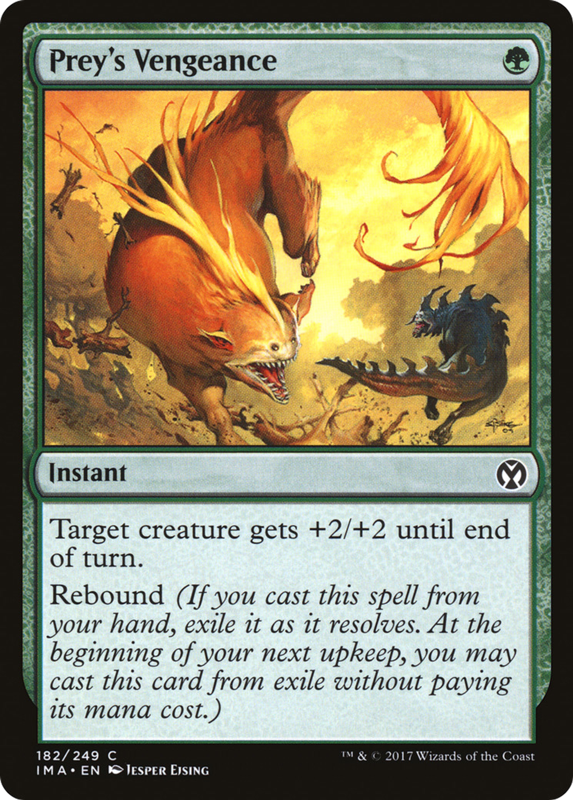 Prey's Vengeance — Iconic Masters — Magic: The Gathering
