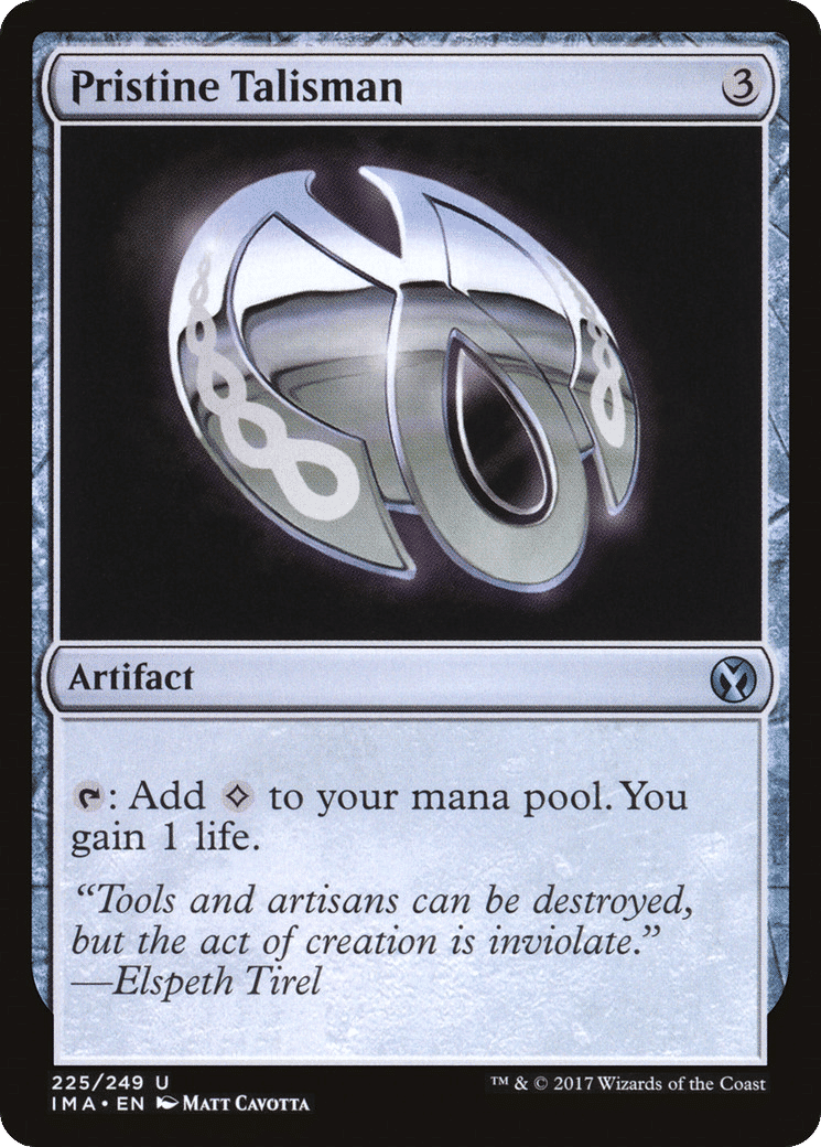 Pristine Talisman — Iconic Masters — Magic: The Gathering