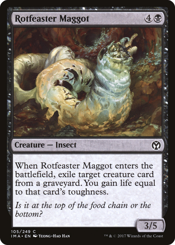 Rotfeaster Maggot — Iconic Masters — Magic: The Gathering