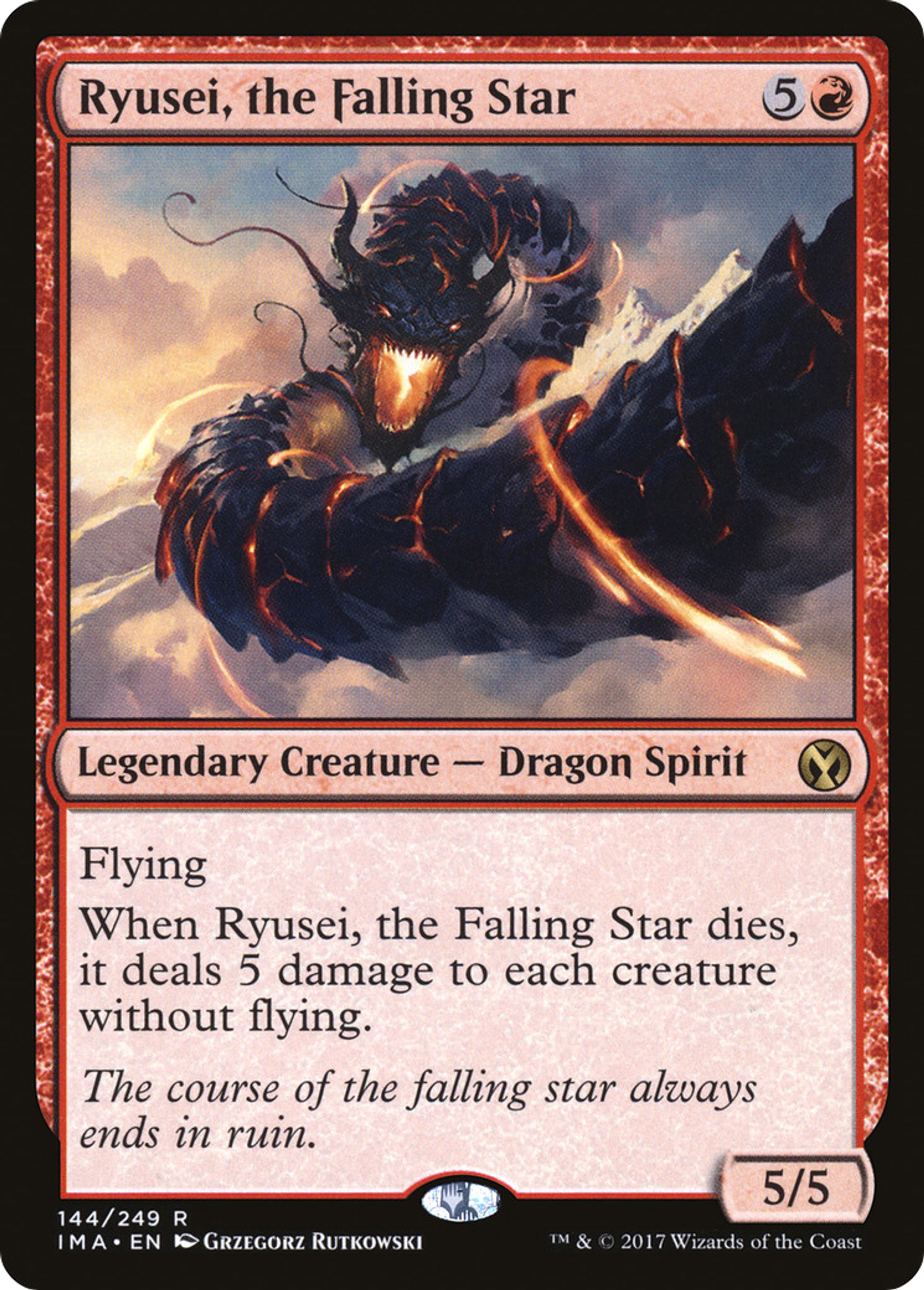 Ryusei, the Falling Star — Iconic Masters — Magic: The Gathering