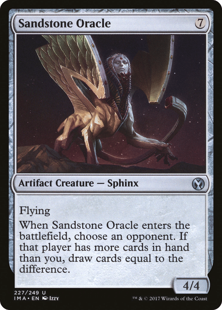Sandstone Oracle — Iconic Masters — Magic: The Gathering