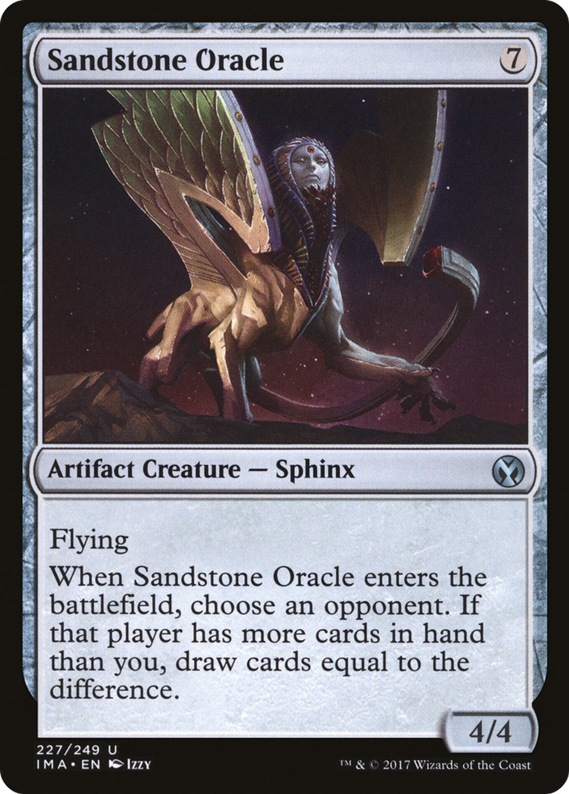 Sandstone Oracle — Iconic Masters — Magic: The Gathering