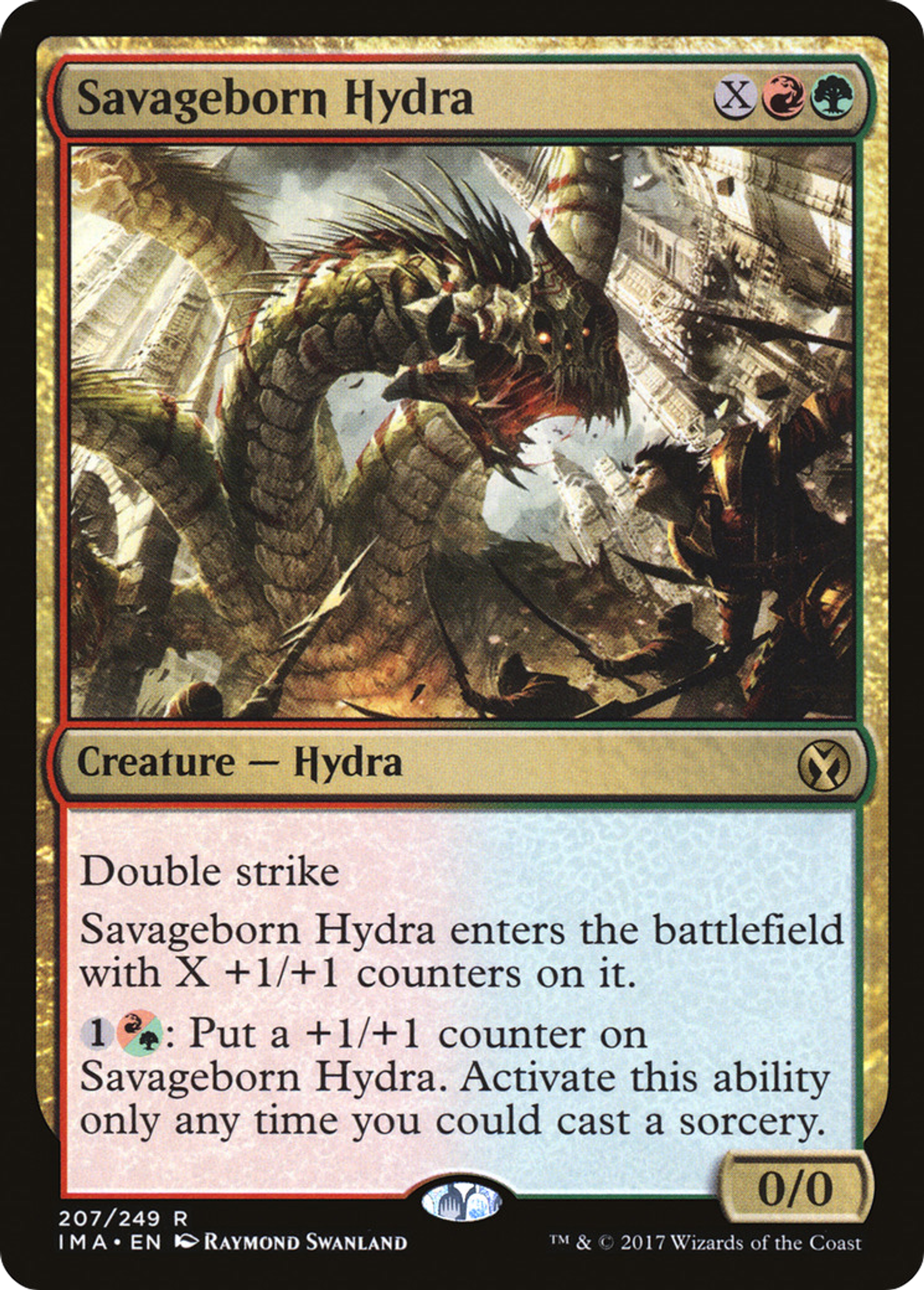 Savageborn Hydra — Iconic Masters — Magic: The Gathering