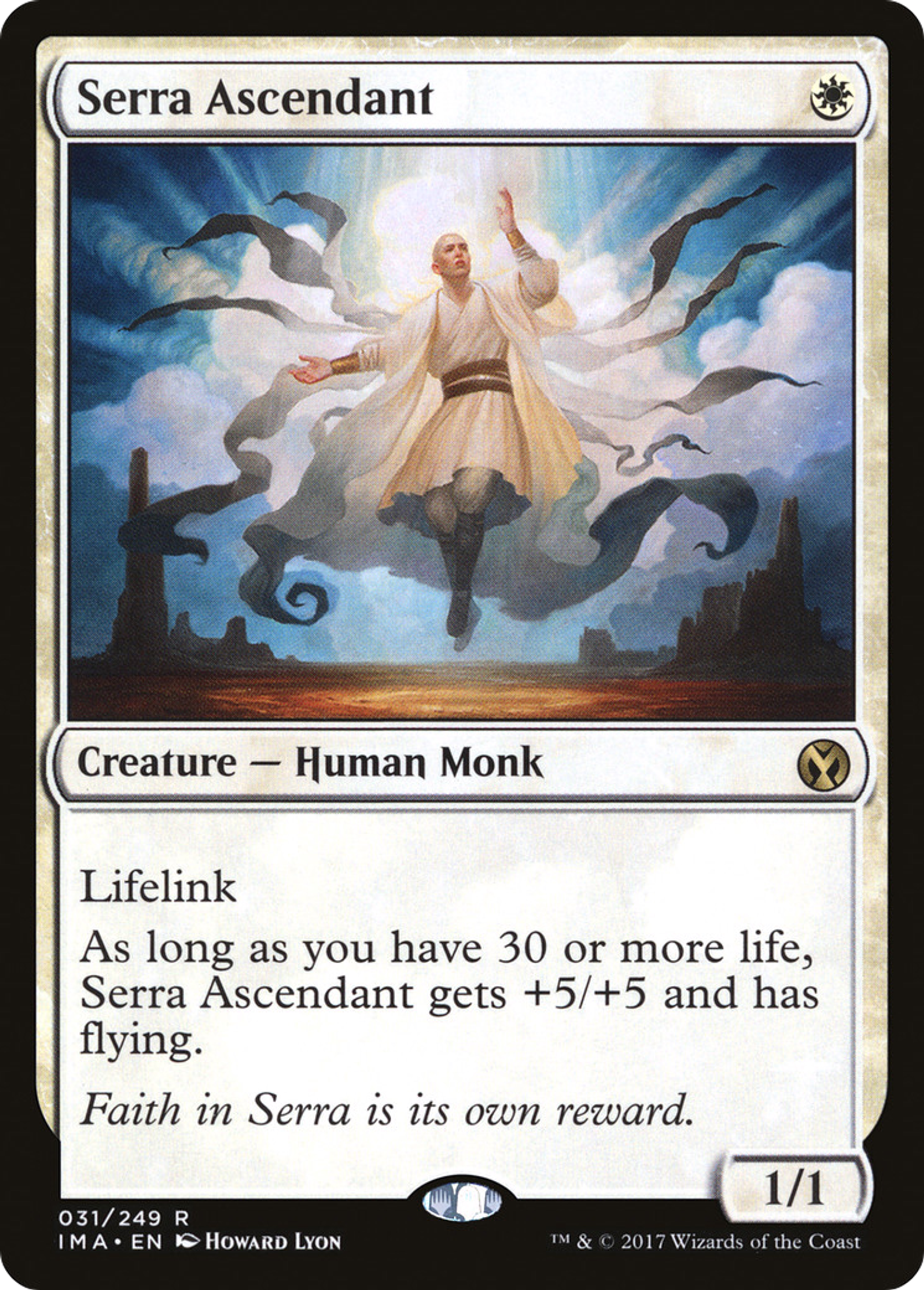 Serra Ascendant — Iconic Masters — Magic: The Gathering