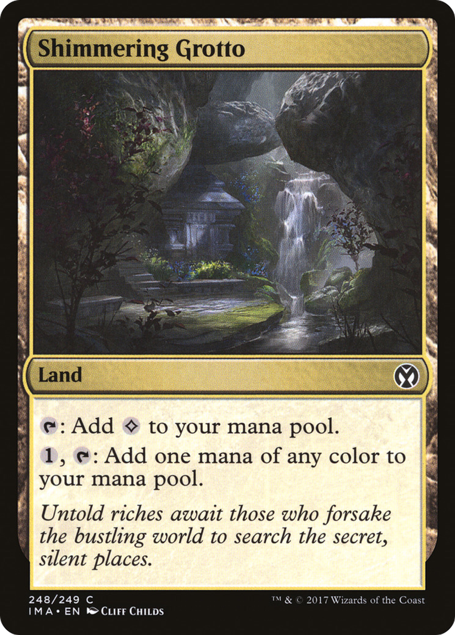 Shimmering Grotto — Iconic Masters — Magic: The Gathering