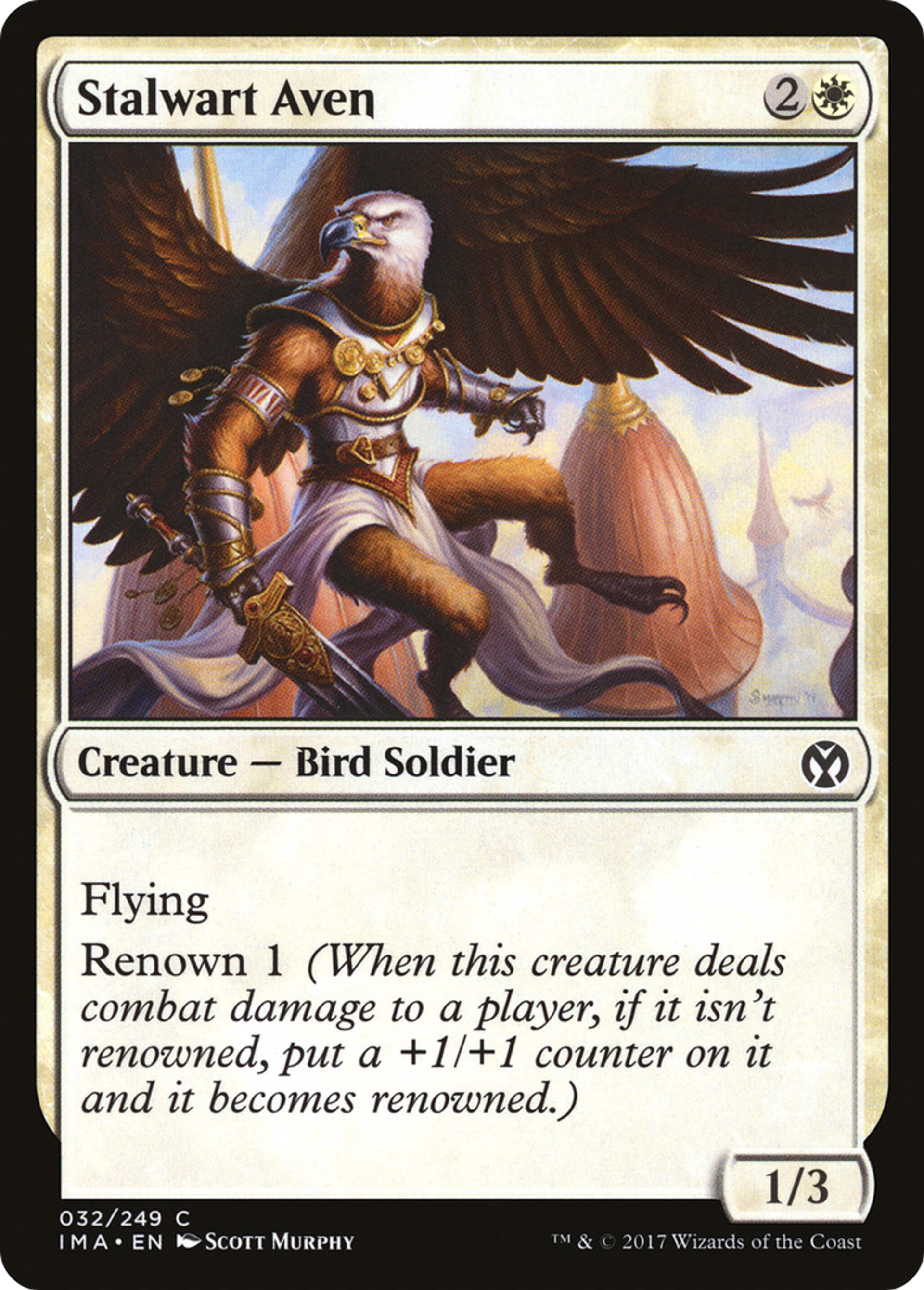 Stalwart Aven — Iconic Masters — Magic: The Gathering
