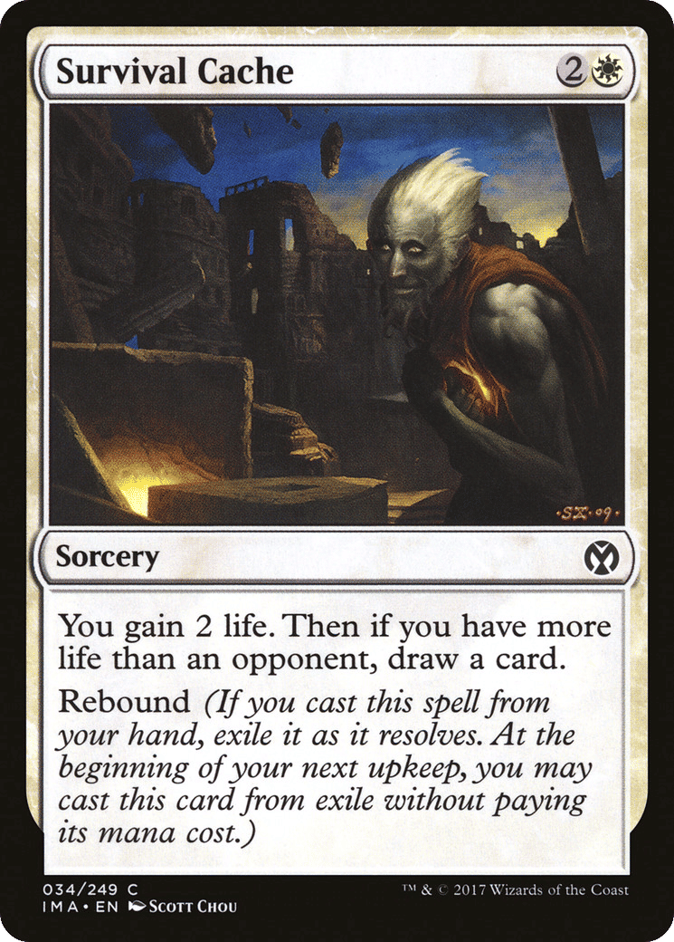 Survival Cache — Iconic Masters — Magic: The Gathering