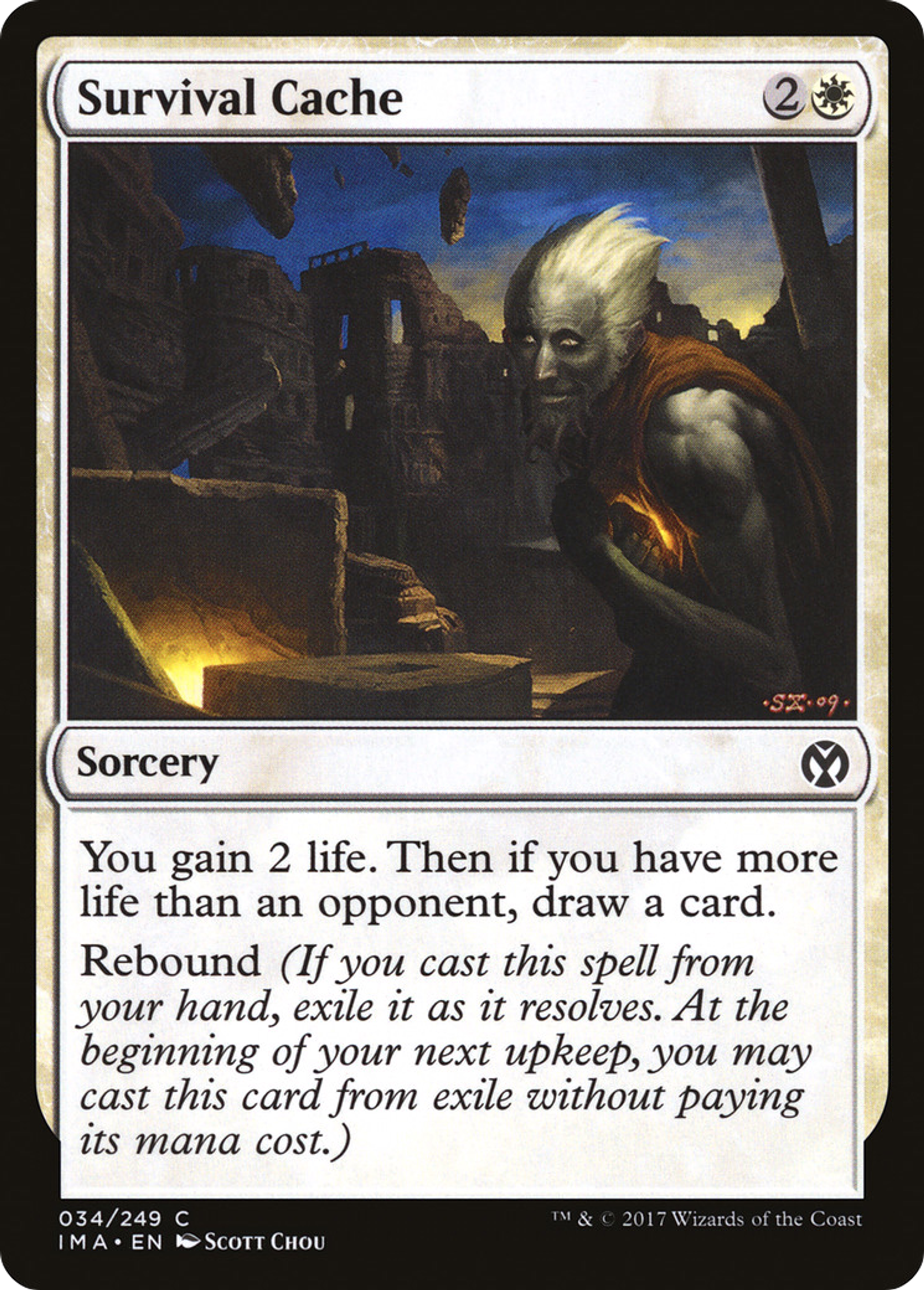Survival Cache — Iconic Masters — Magic: The Gathering