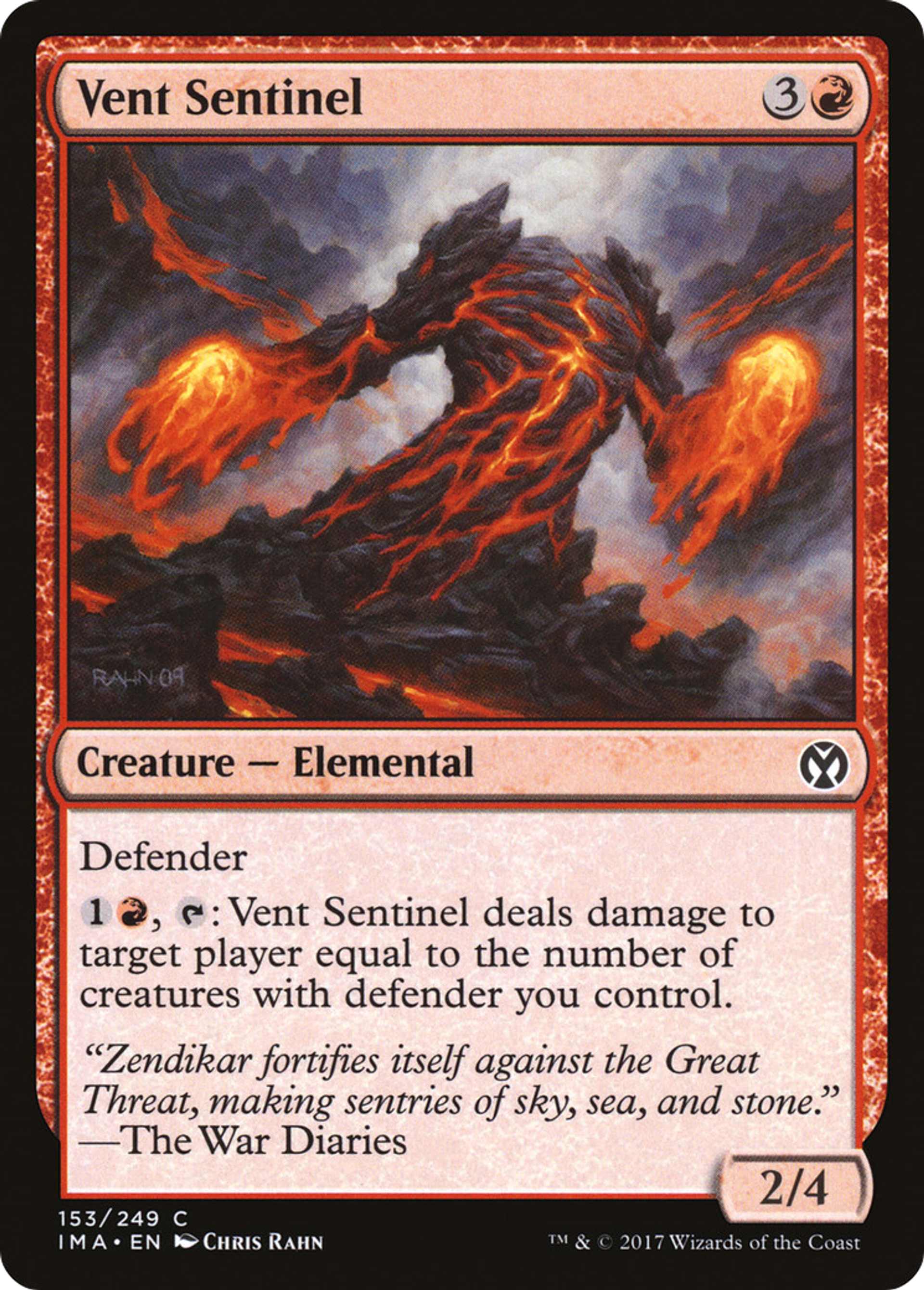 Sentinelle de fumerolle — Iconic Masters — Magic: The Gathering