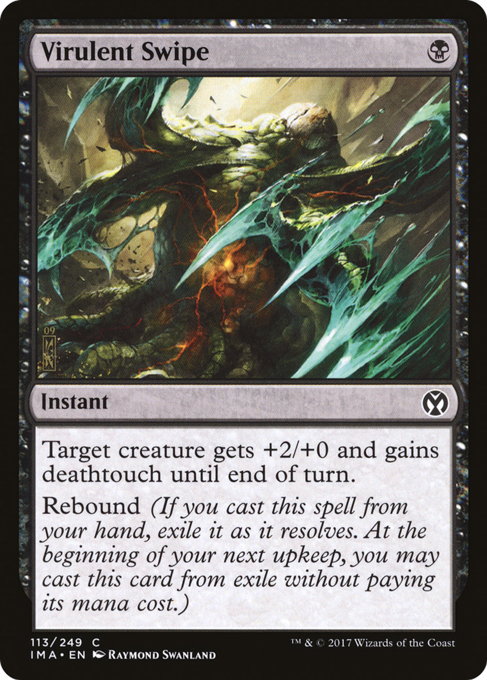 Virulent Swipe — Iconic Masters — Magic: The Gathering
