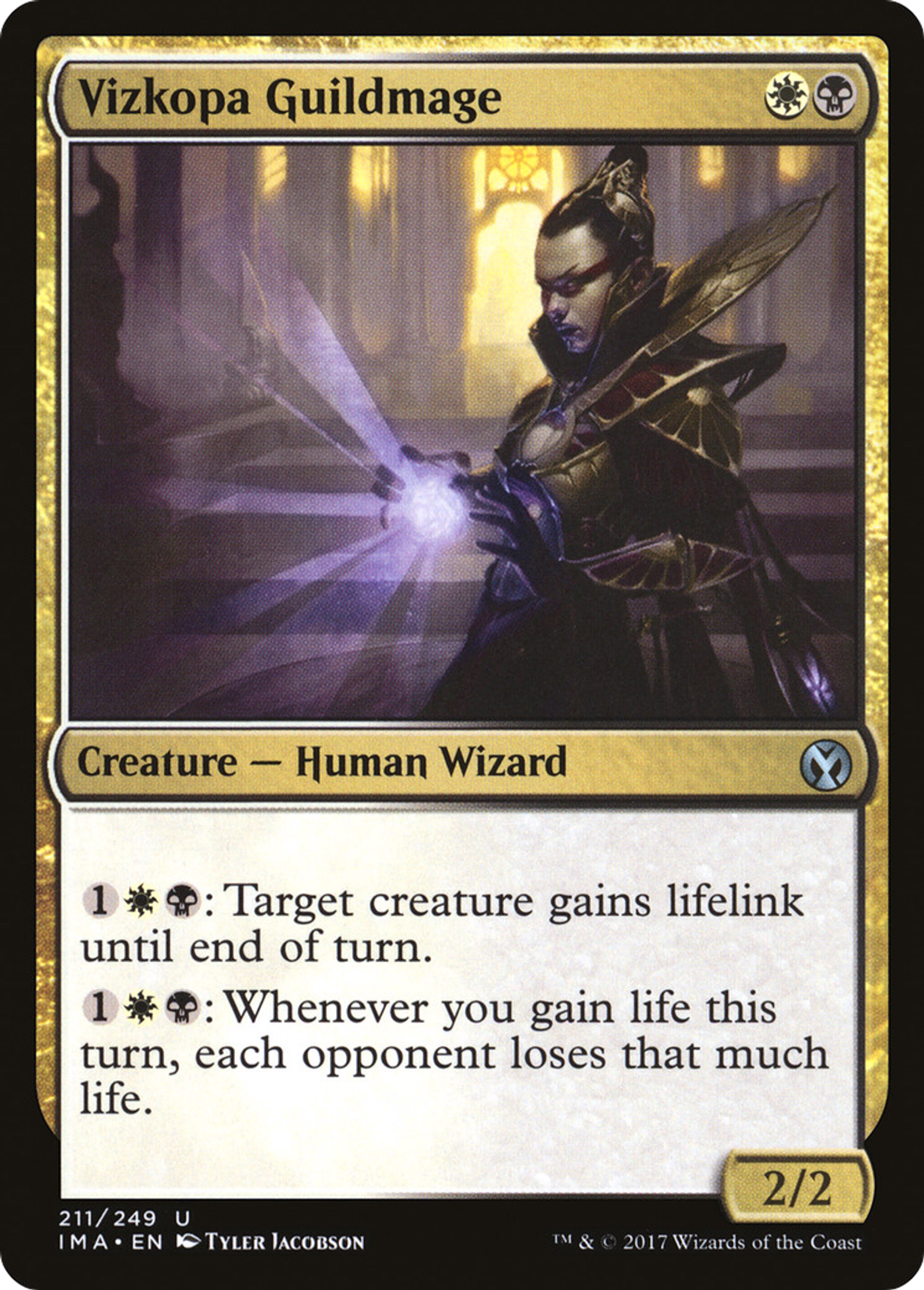 Vizkopa Guildmage — Iconic Masters — Magic: The Gathering
