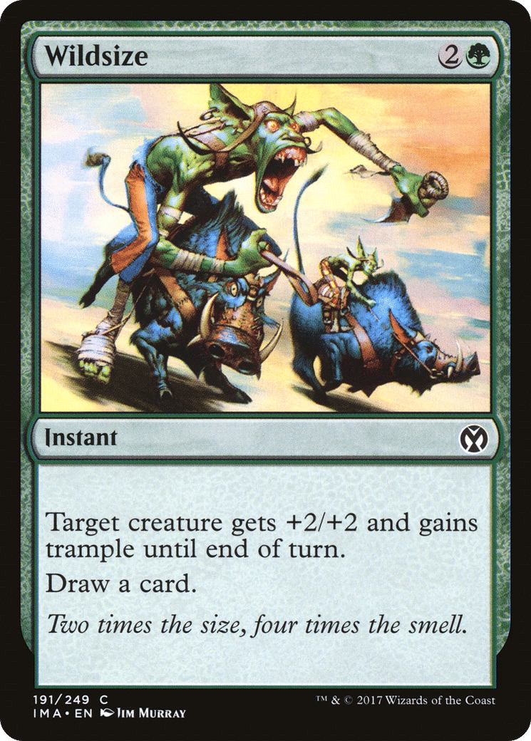 Wildsize — Iconic Masters — Magic: The Gathering