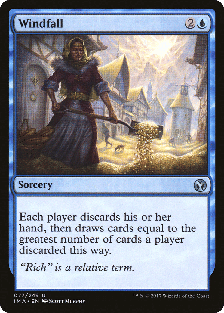 Windfall — Iconic Masters — Magic: The Gathering