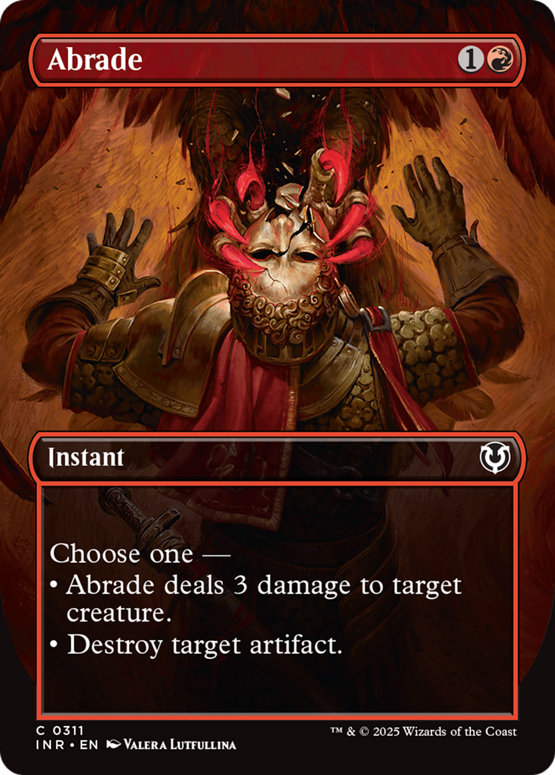 Abrade — Innistrad Remastered — Magic: The Gathering