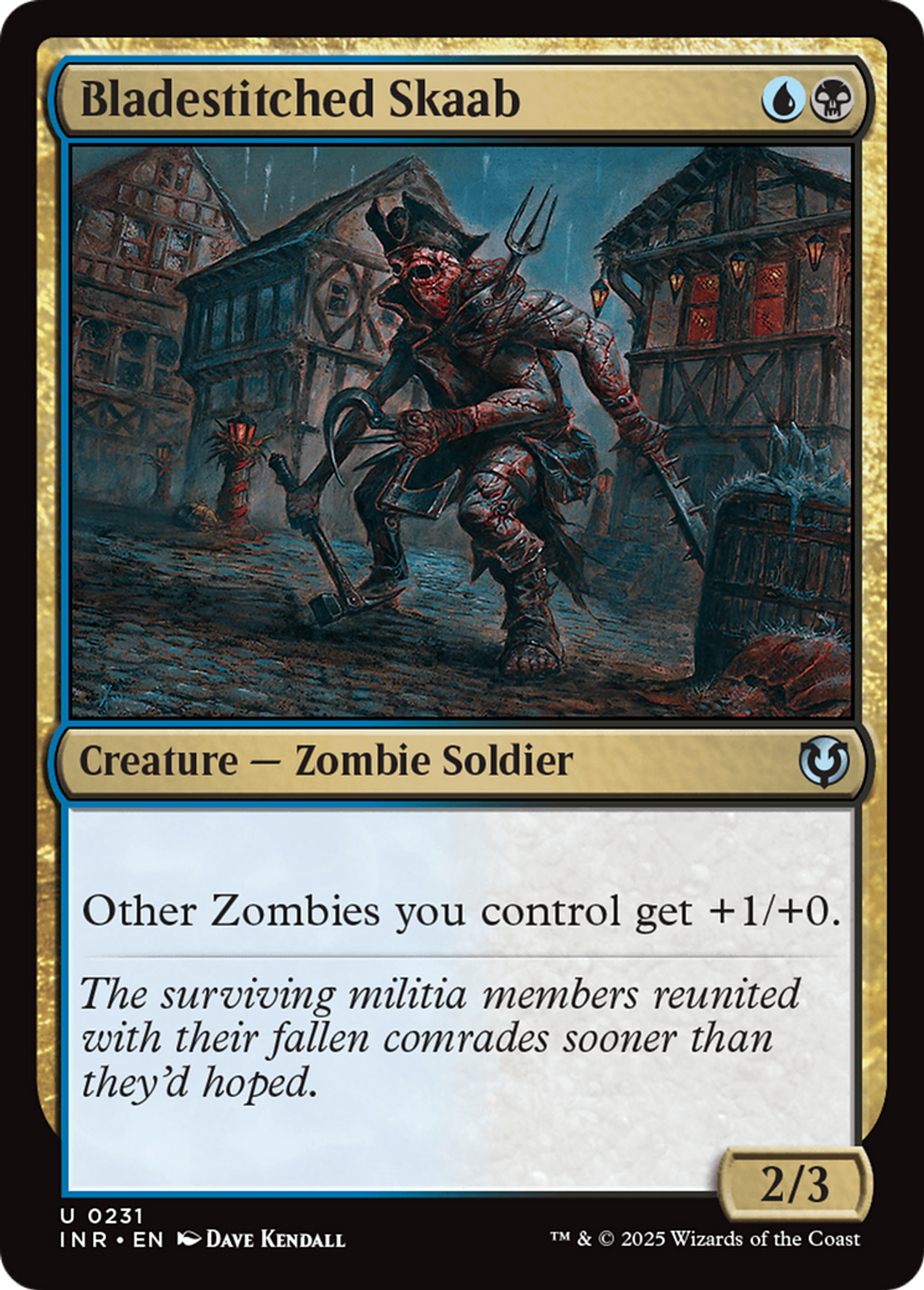 Skaab maillé de lames — Innistrad Remastered — Magic: The Gathering