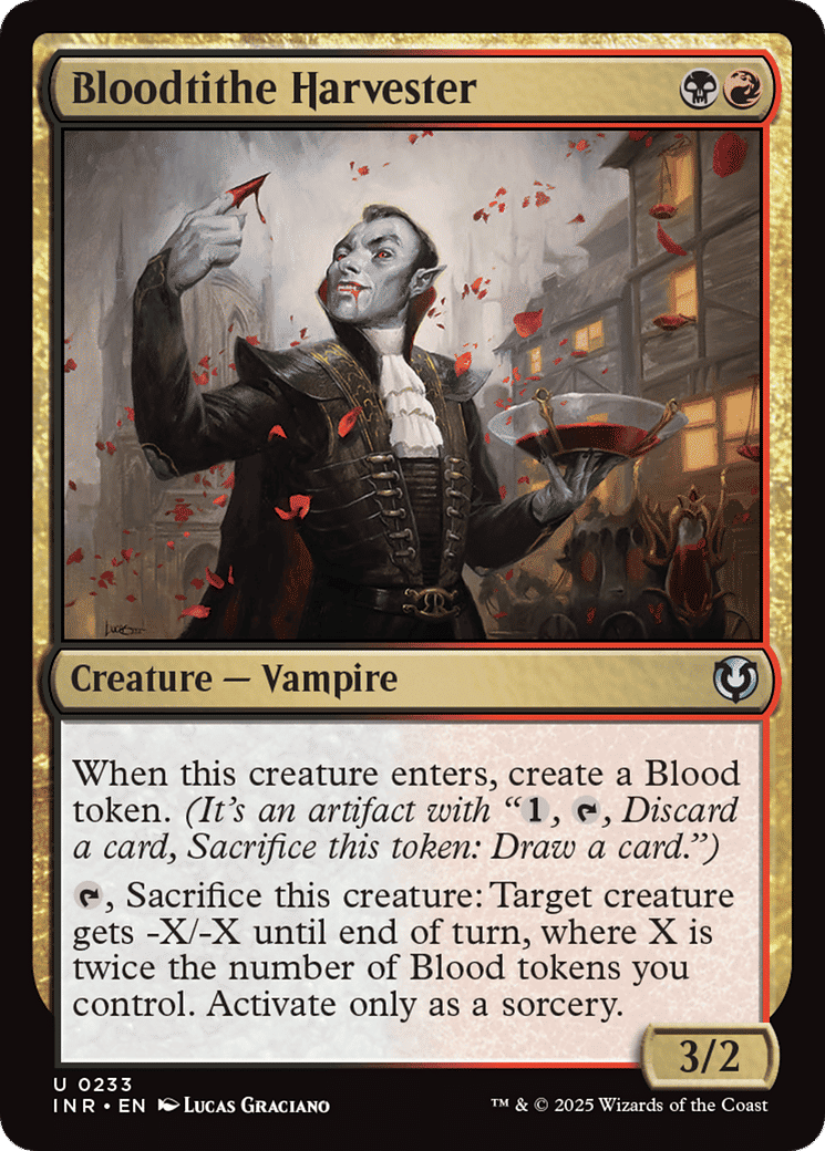 Moissonneur de la dîme de sang from Innistrad Remastered - Magic: The Gathering