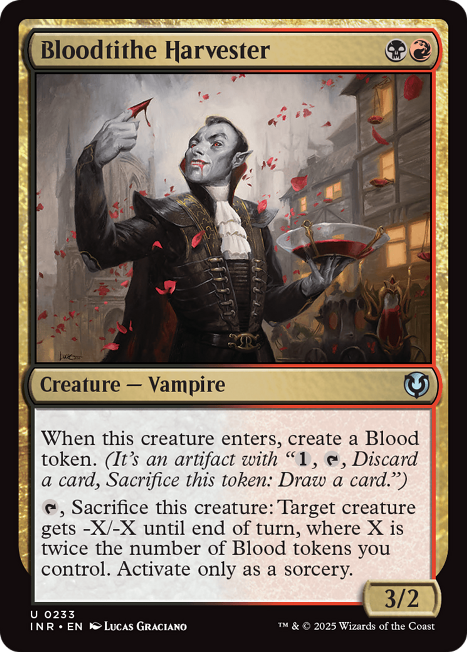 Moissonneur de la dîme de sang — Innistrad Remastered — Magic: The Gathering