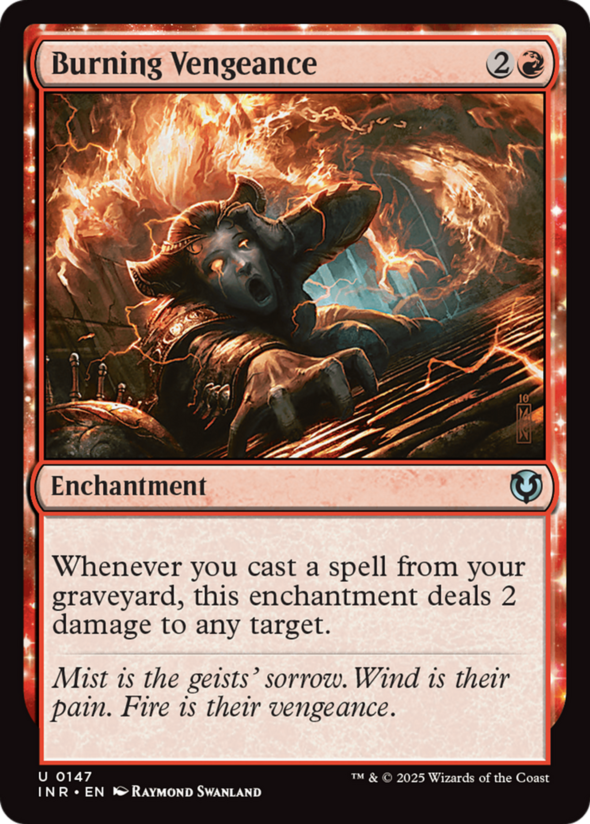 Burning Vengeance — Innistrad Remastered — Magic: The Gathering