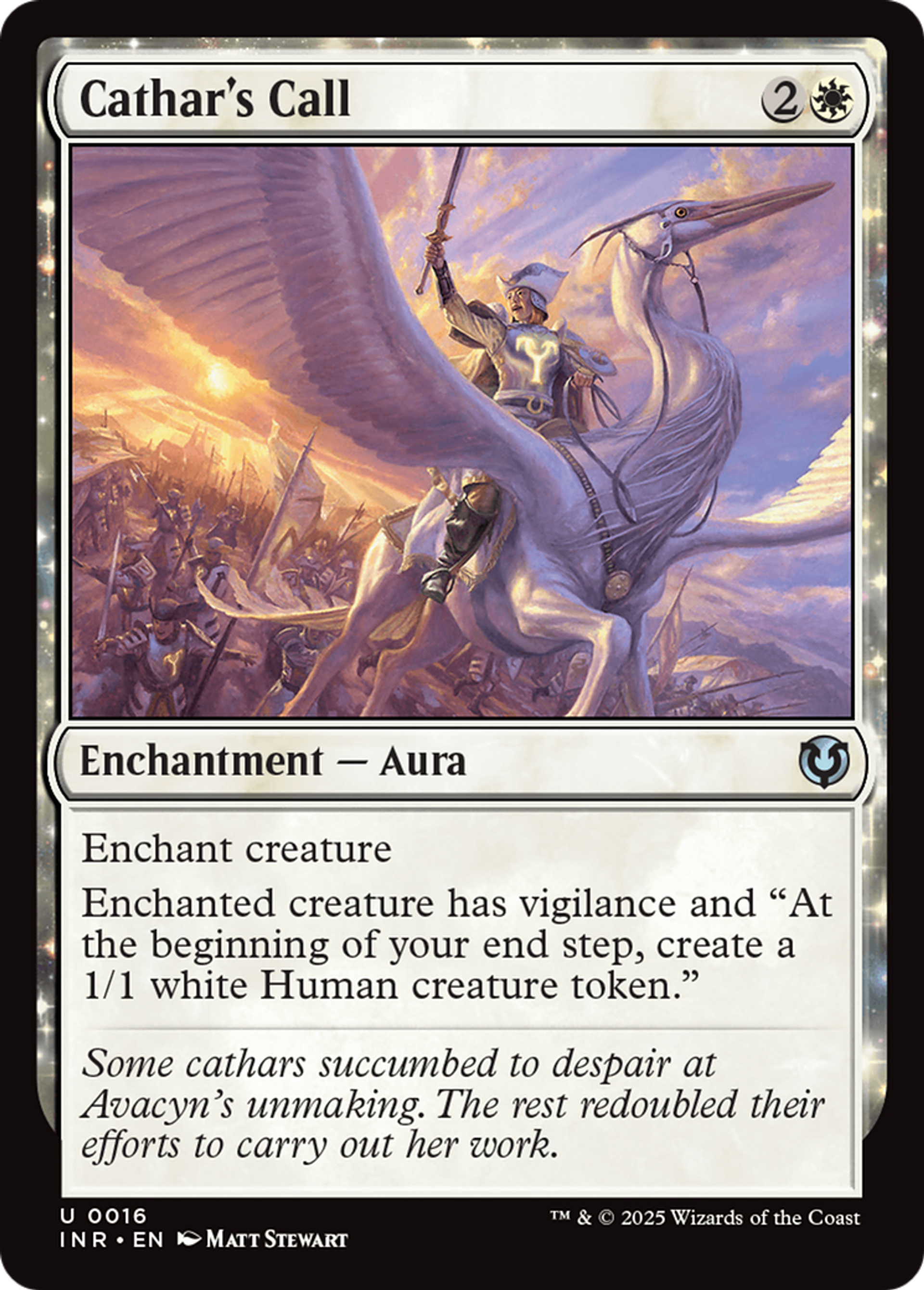 Cathar's Call — Innistrad Remastered — Magic: The Gathering