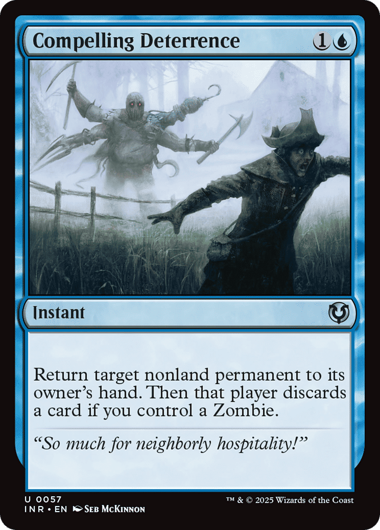 Compelling Deterrence — Innistrad Remastered — Magic: The Gathering