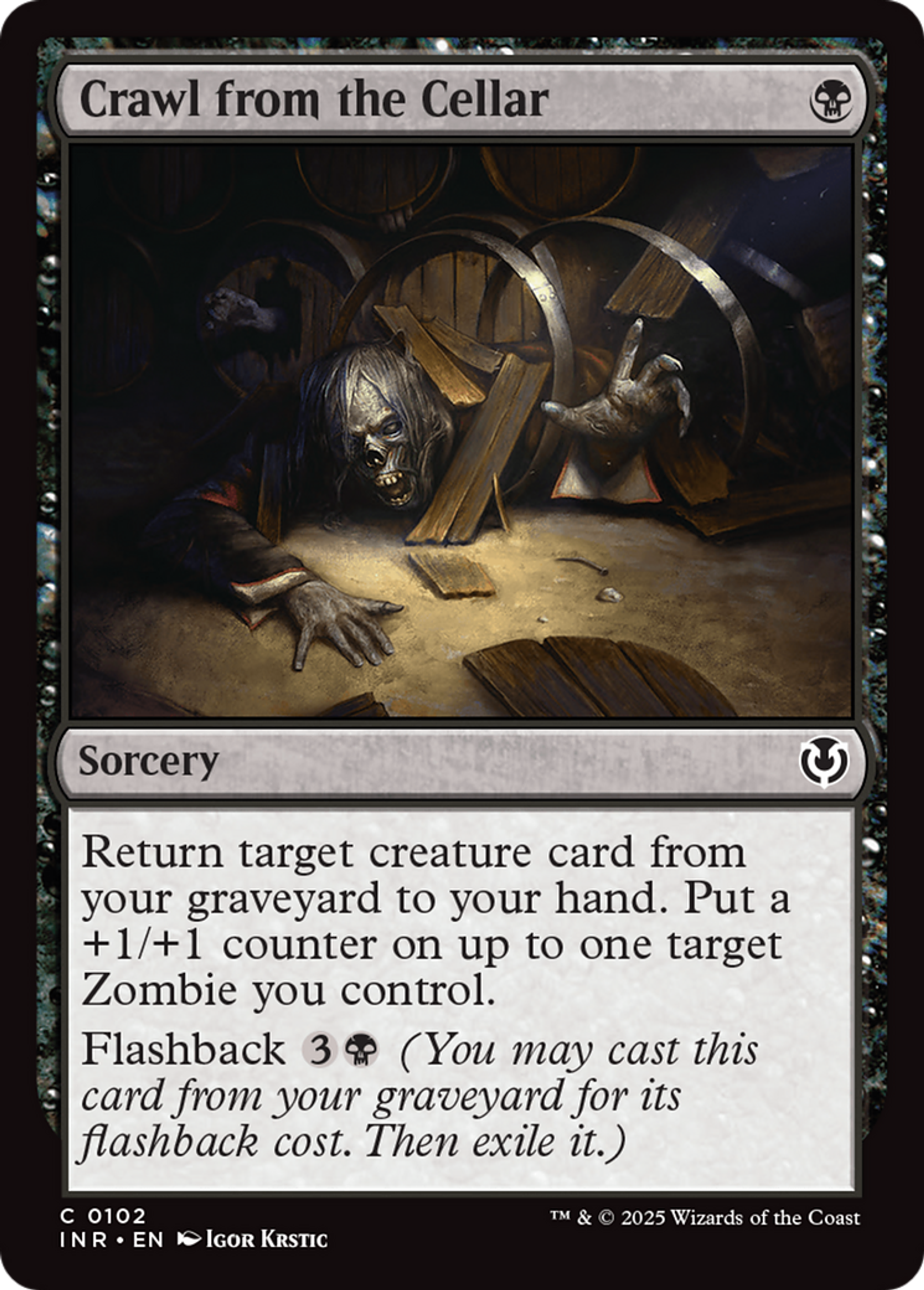 Crawl from the Cellar — Innistrad Remastered — Magic: The Gathering