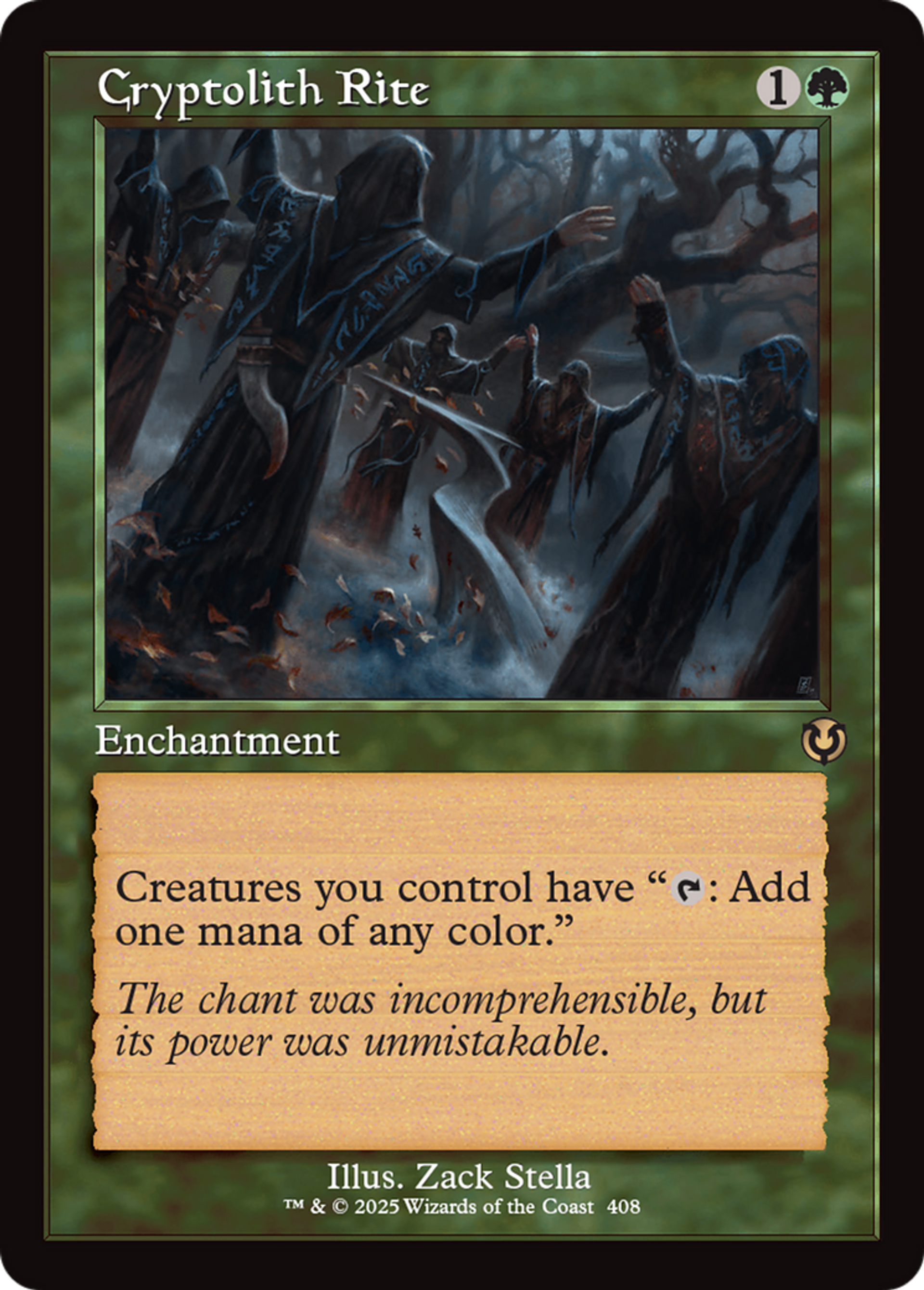 Rituel de cryptolithe — Innistrad Remastered — Magic: The Gathering