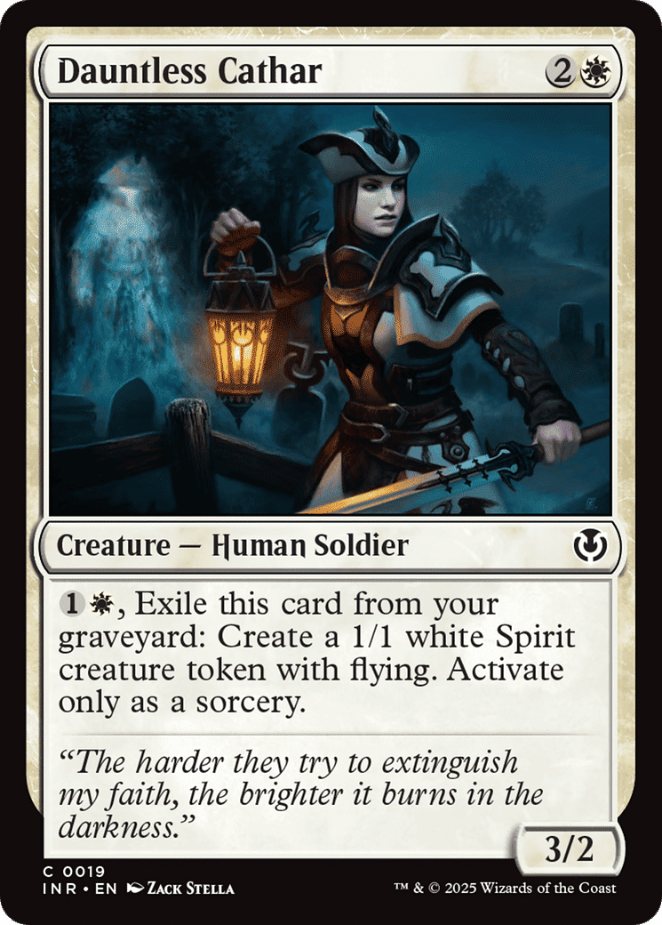 Dauntless Cathar — Innistrad Remastered — Magic: The Gathering