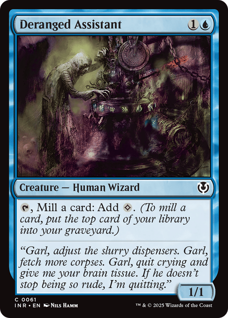 Deranged Assistant — Innistrad Remastered — Magic: The Gathering