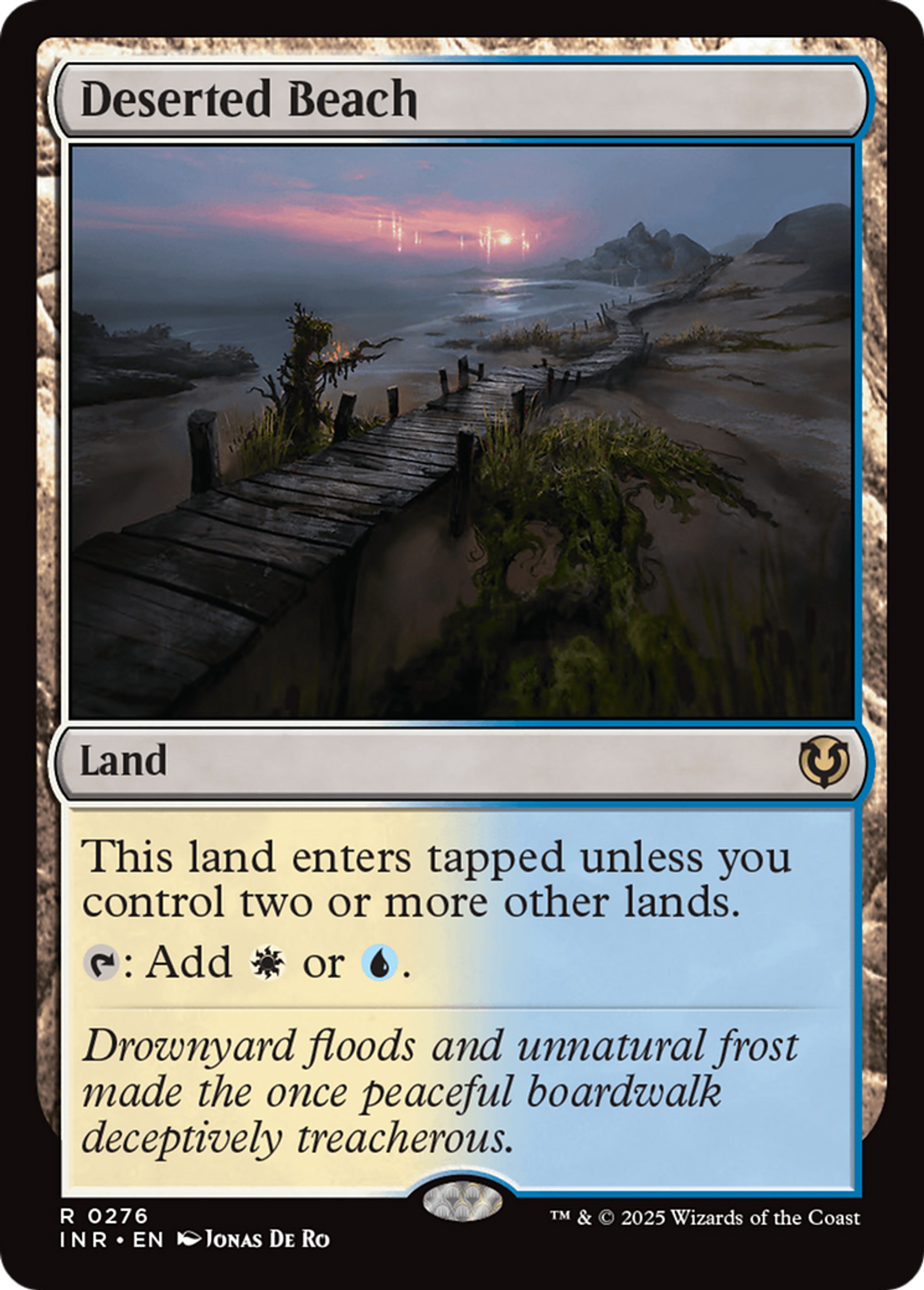 Deserted Beach — Innistrad Remastered — Magic: The Gathering
