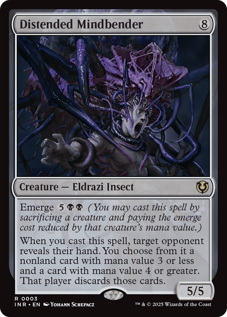 Distended Mindbender — Innistrad Remastered — Magic: The Gathering