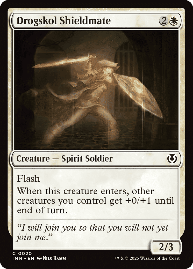 Drogskol Shieldmate — Innistrad Remastered — Magic: The Gathering