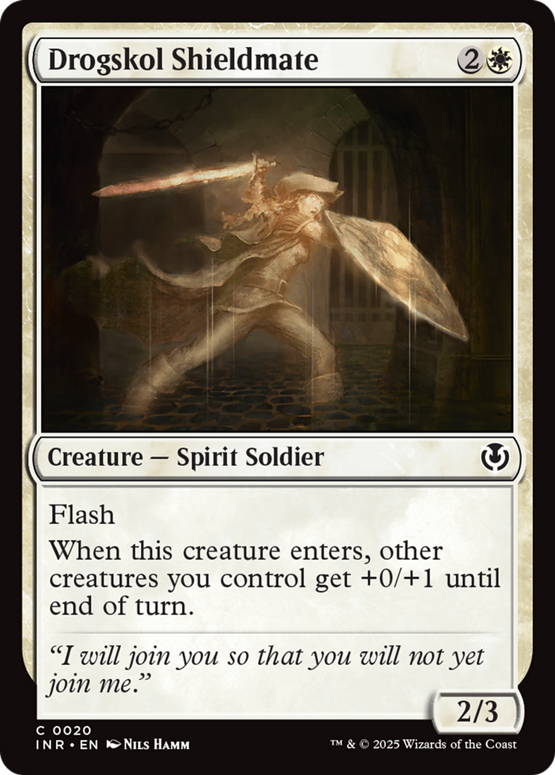 Drogskol Shieldmate — Innistrad Remastered — Magic: The Gathering