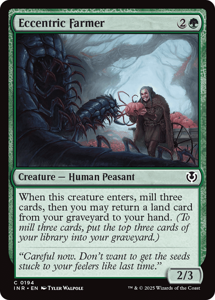 Eccentric Farmer — Innistrad Remastered — Magic: The Gathering