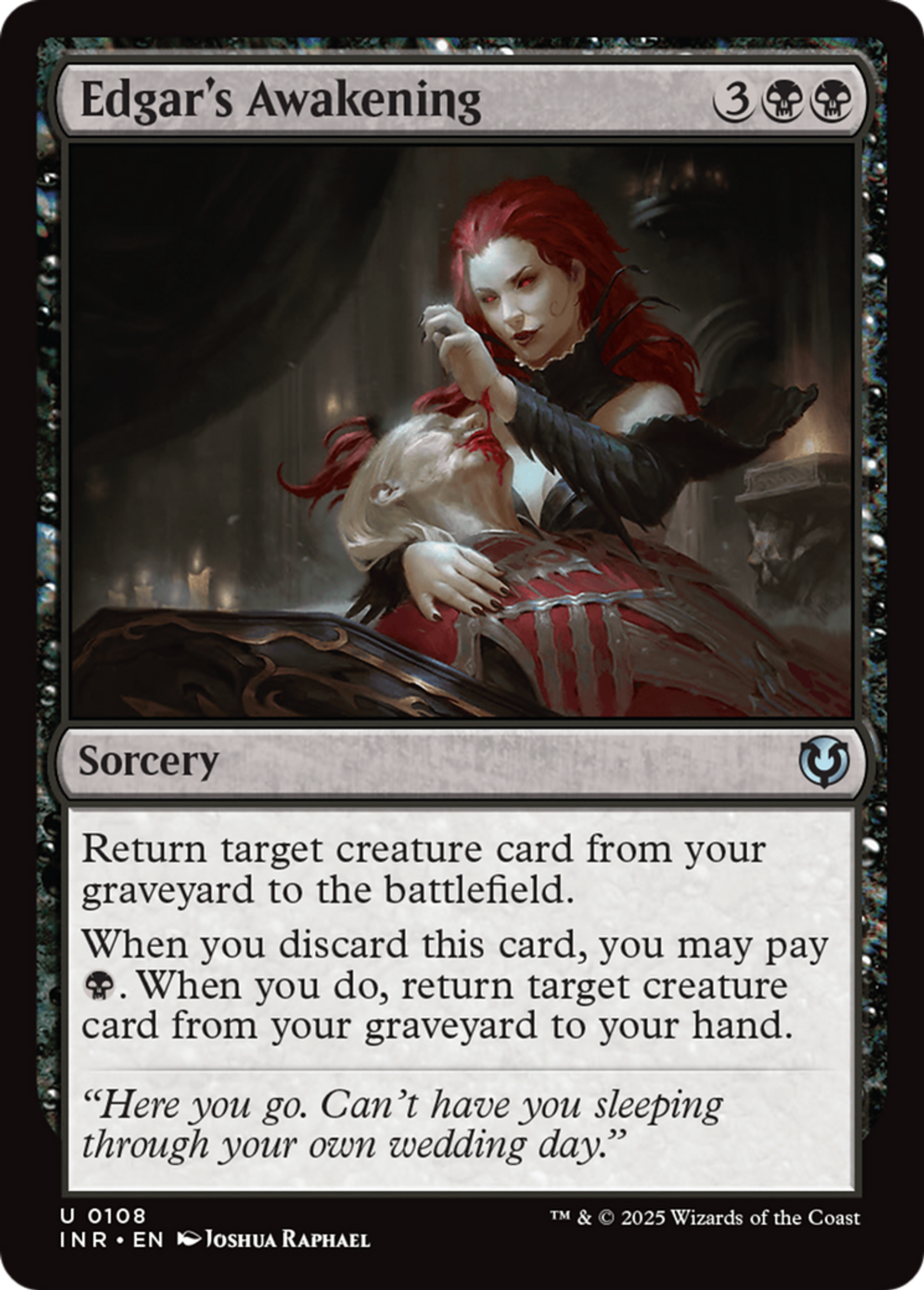 Éveil d'Edgar — Innistrad Remastered — Magic: The Gathering