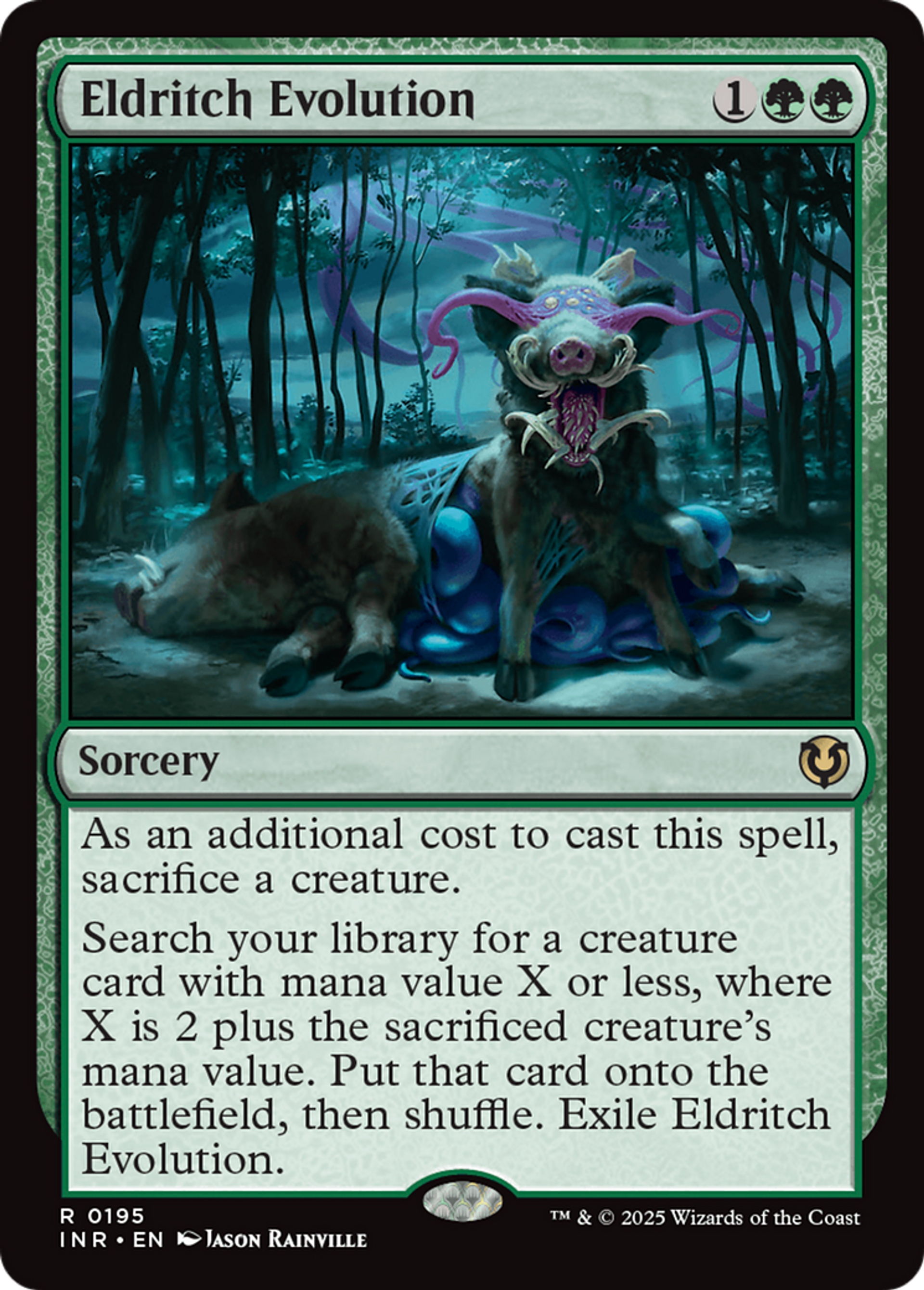 Évolution hermétique — Innistrad Remastered — Magic: The Gathering