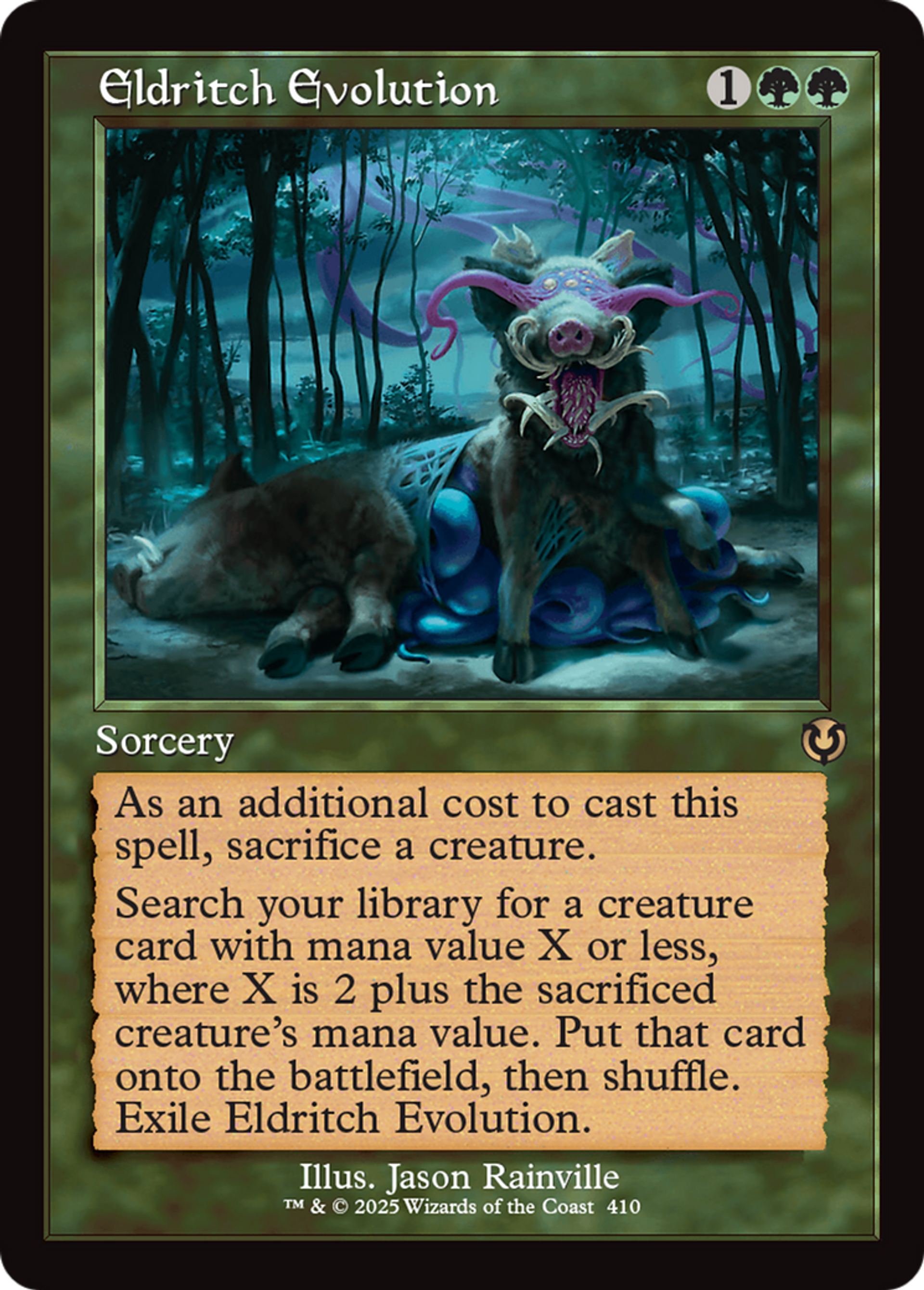 Évolution hermétique — Innistrad Remastered — Magic: The Gathering