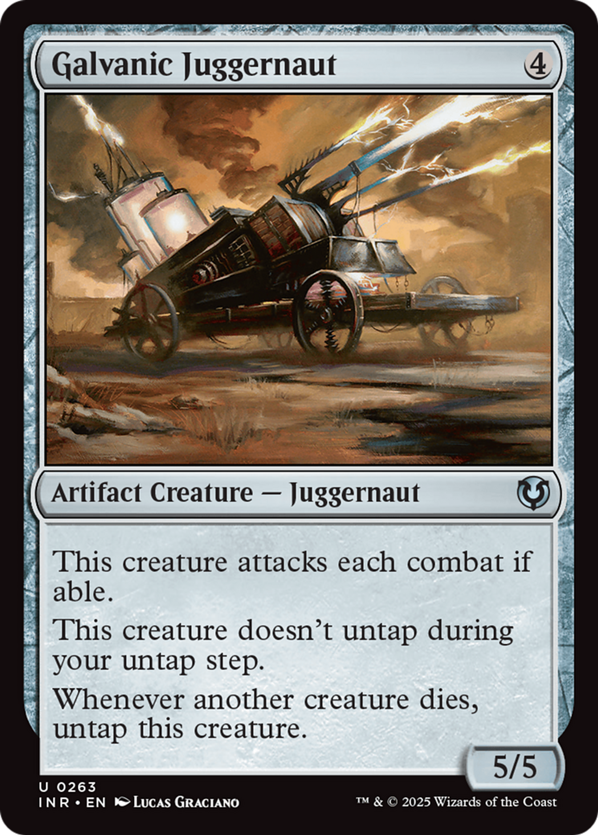Galvanic Juggernaut — Innistrad Remastered — Magic: The Gathering