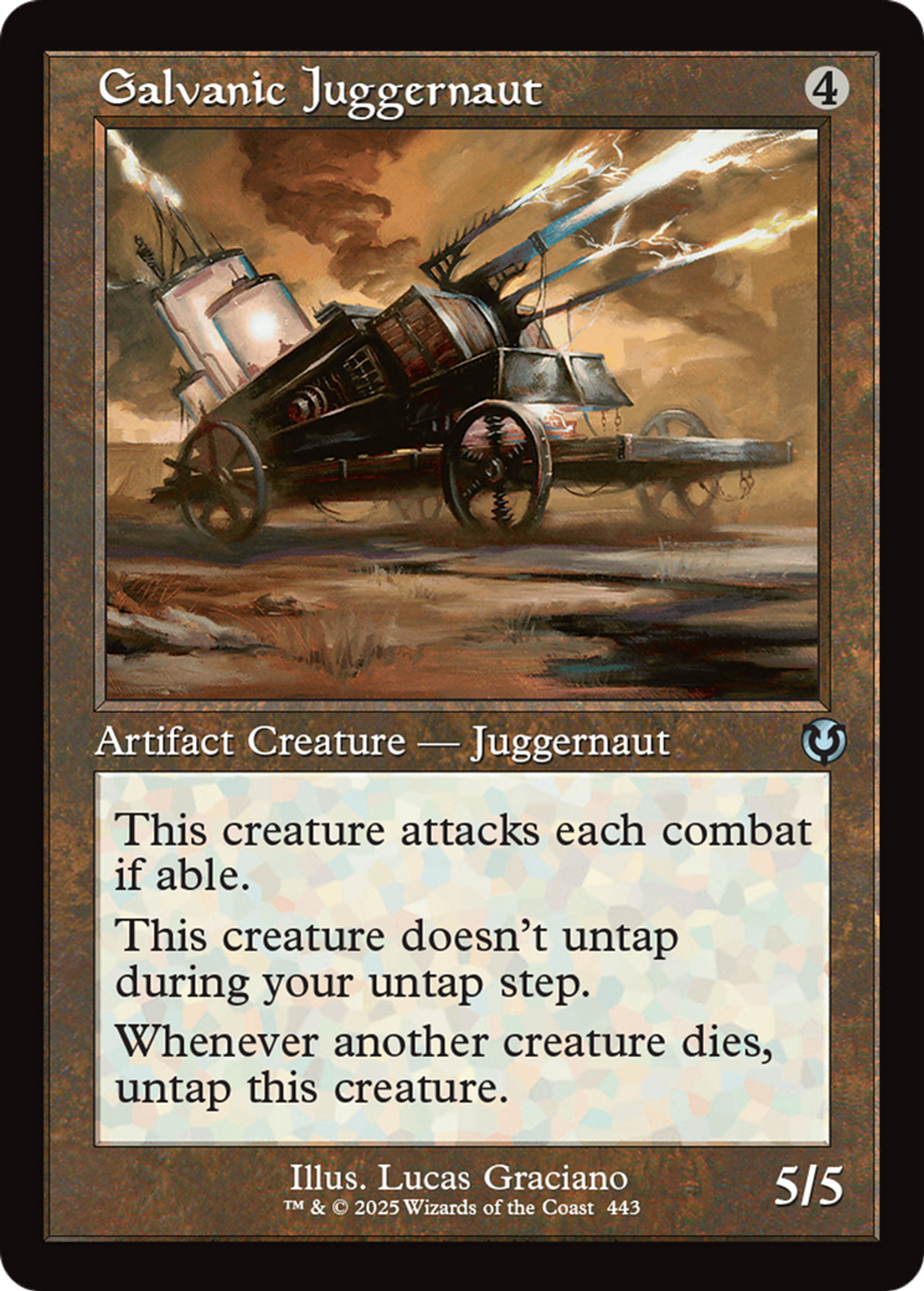 Djaggernaut zingant — Innistrad Remastered — Magic: The Gathering