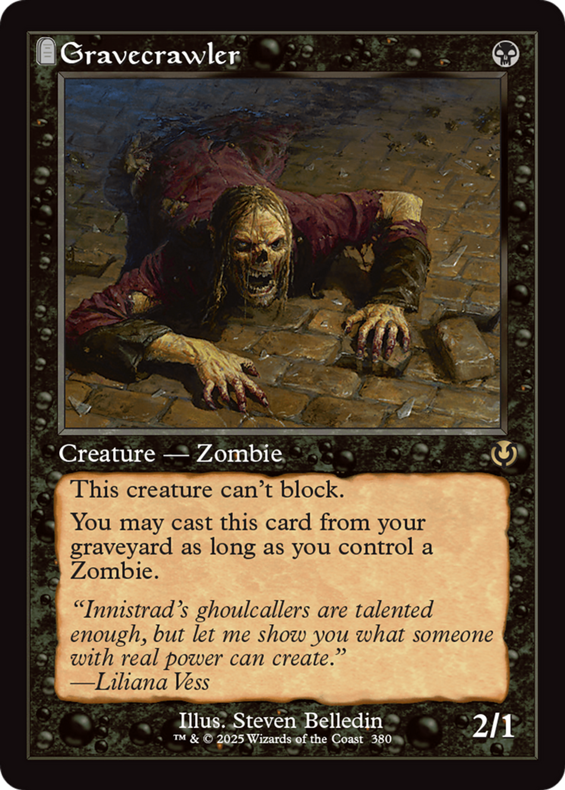 Gravecrawler — Innistrad Remastered — Magic: The Gathering