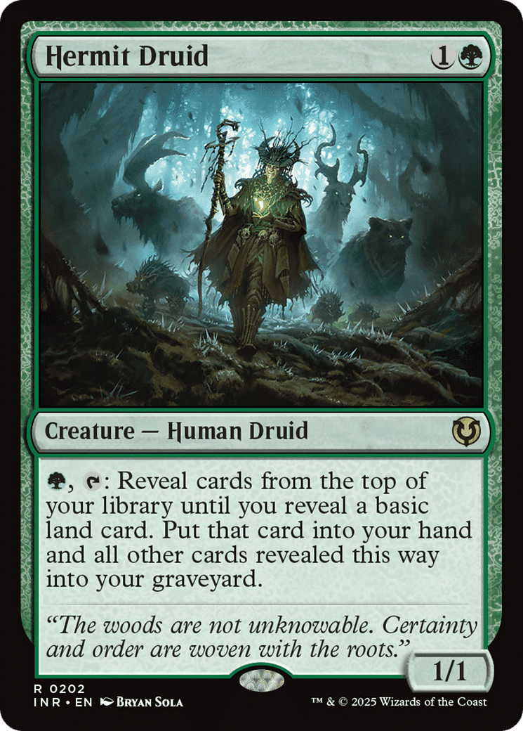 Hermit Druid — Innistrad Remastered — Magic: The Gathering