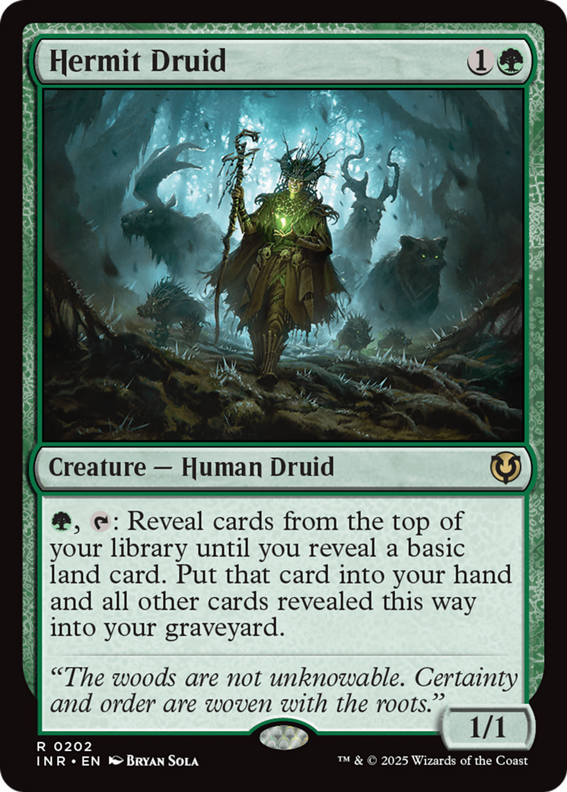 Hermit Druid — Innistrad Remastered — Magic: The Gathering