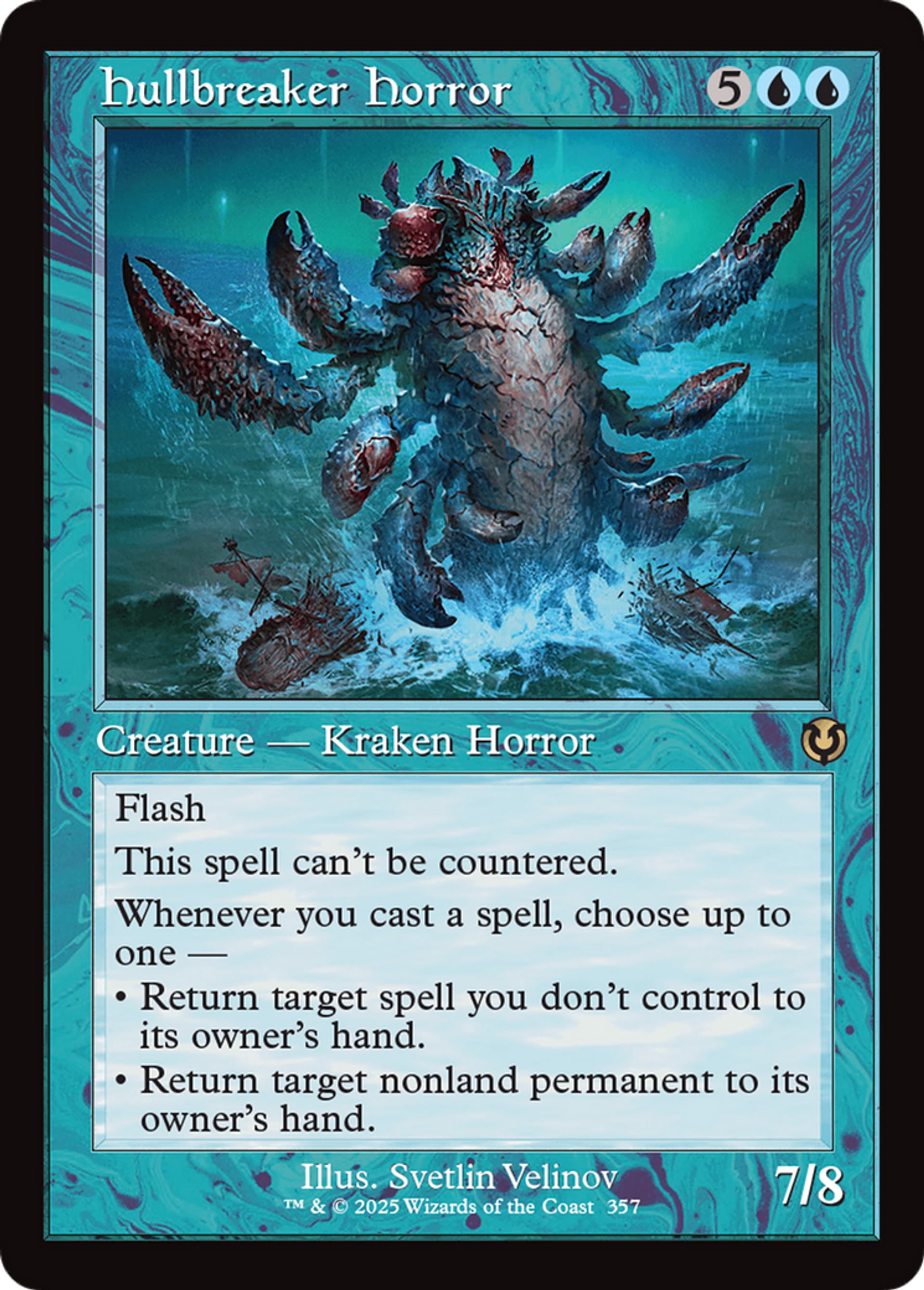 Hullbreaker Horror — Innistrad Remastered — Magic: The Gathering