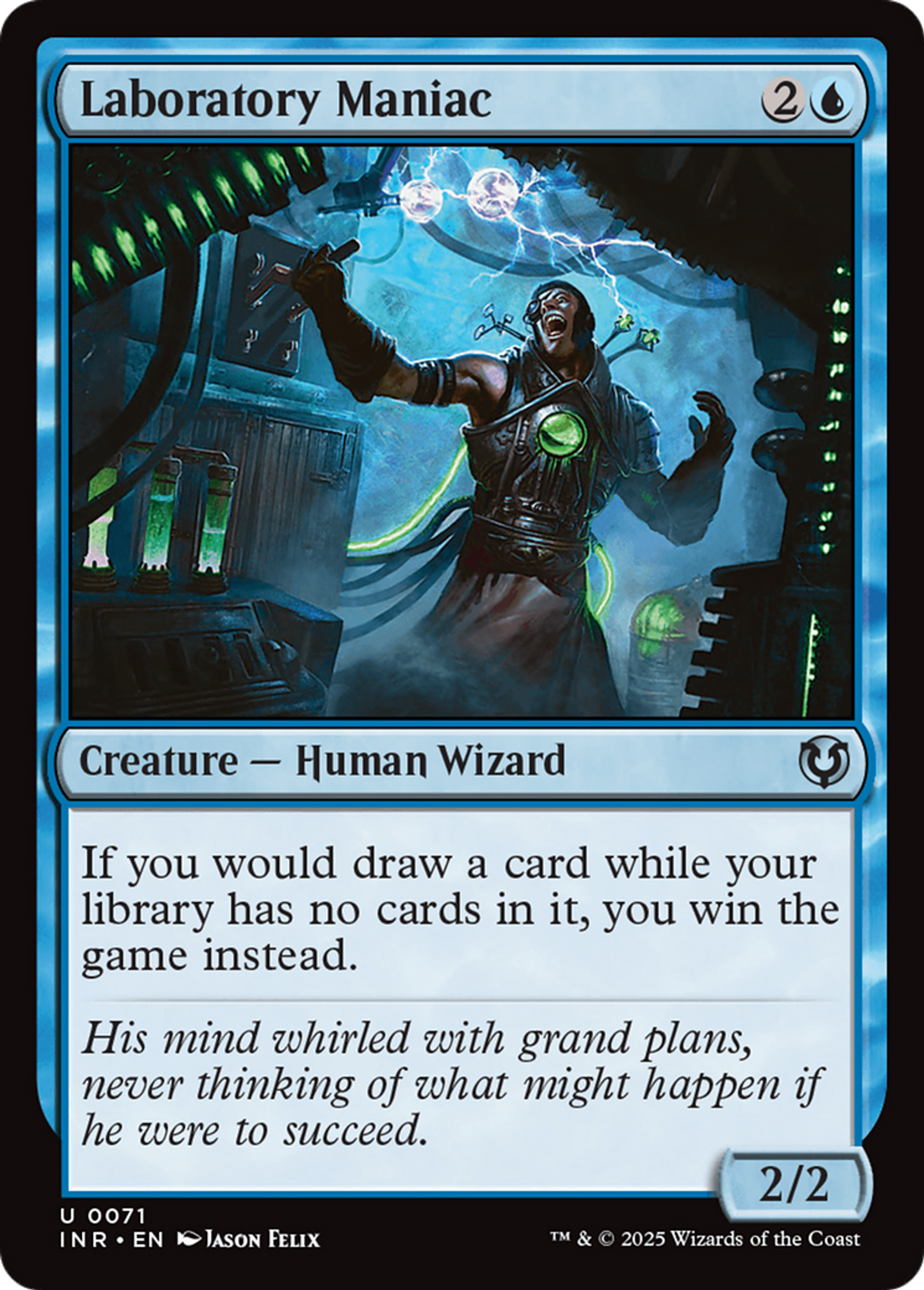 Laboratory Maniac — Innistrad Remastered — Magic: The Gathering