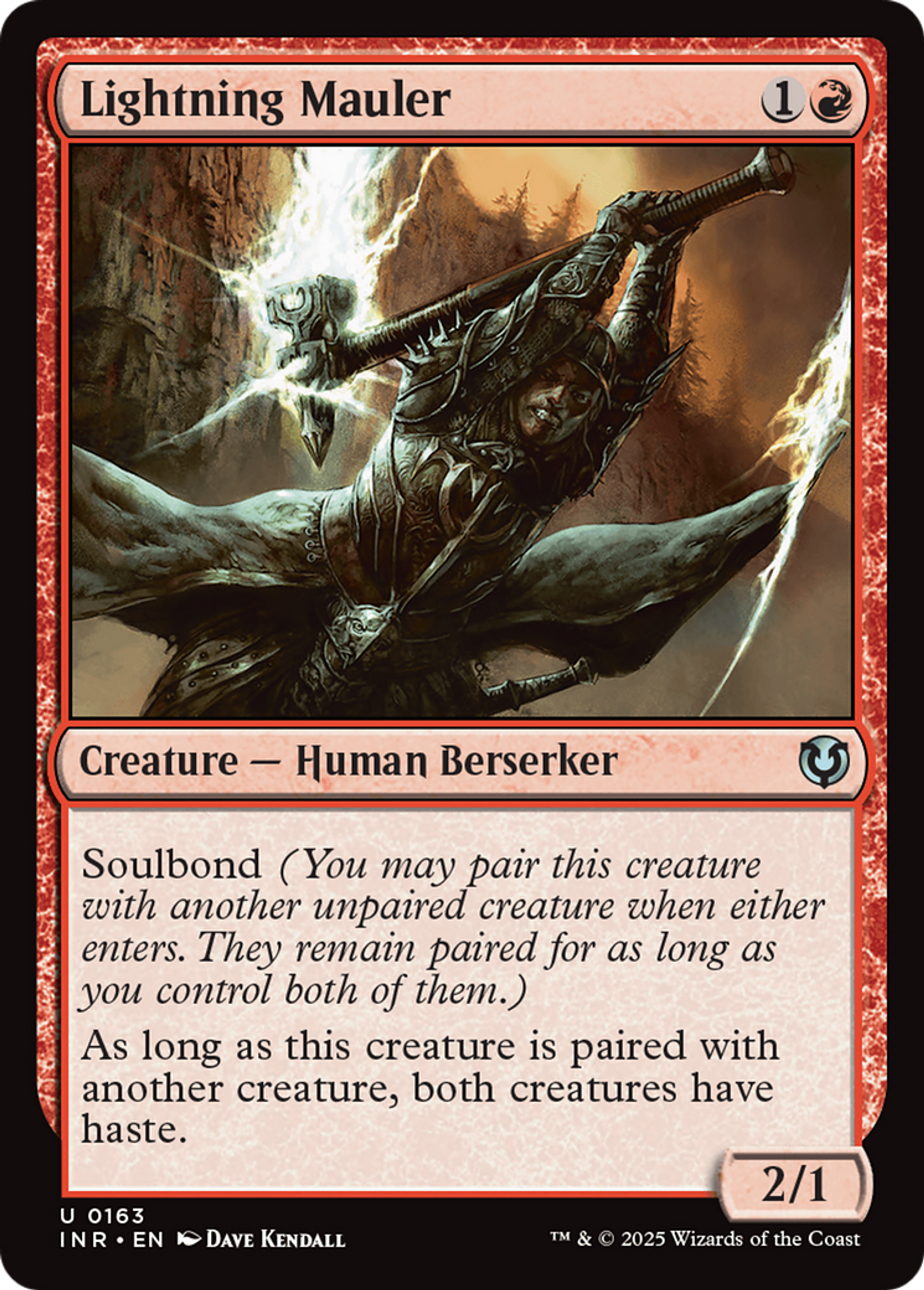 Lightning Mauler — Innistrad Remastered — Magic: The Gathering