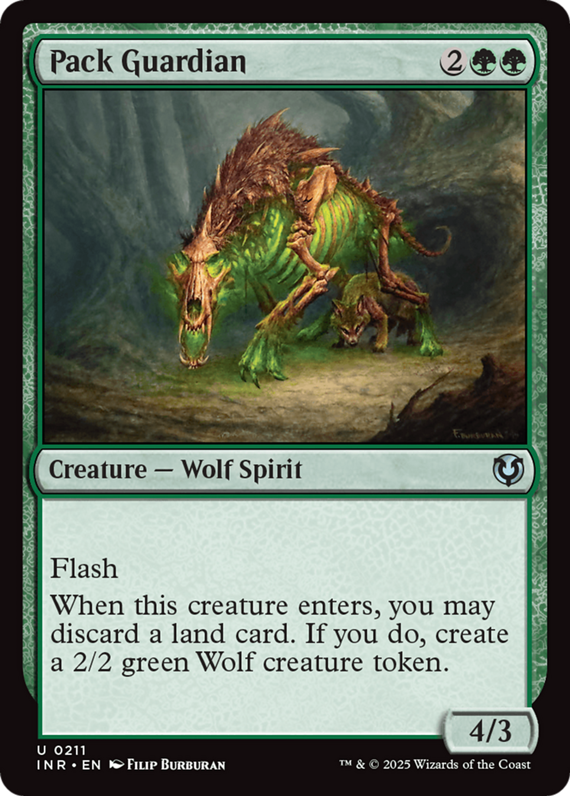 Gardienne de la meute — Innistrad Remastered — Magic: The Gathering