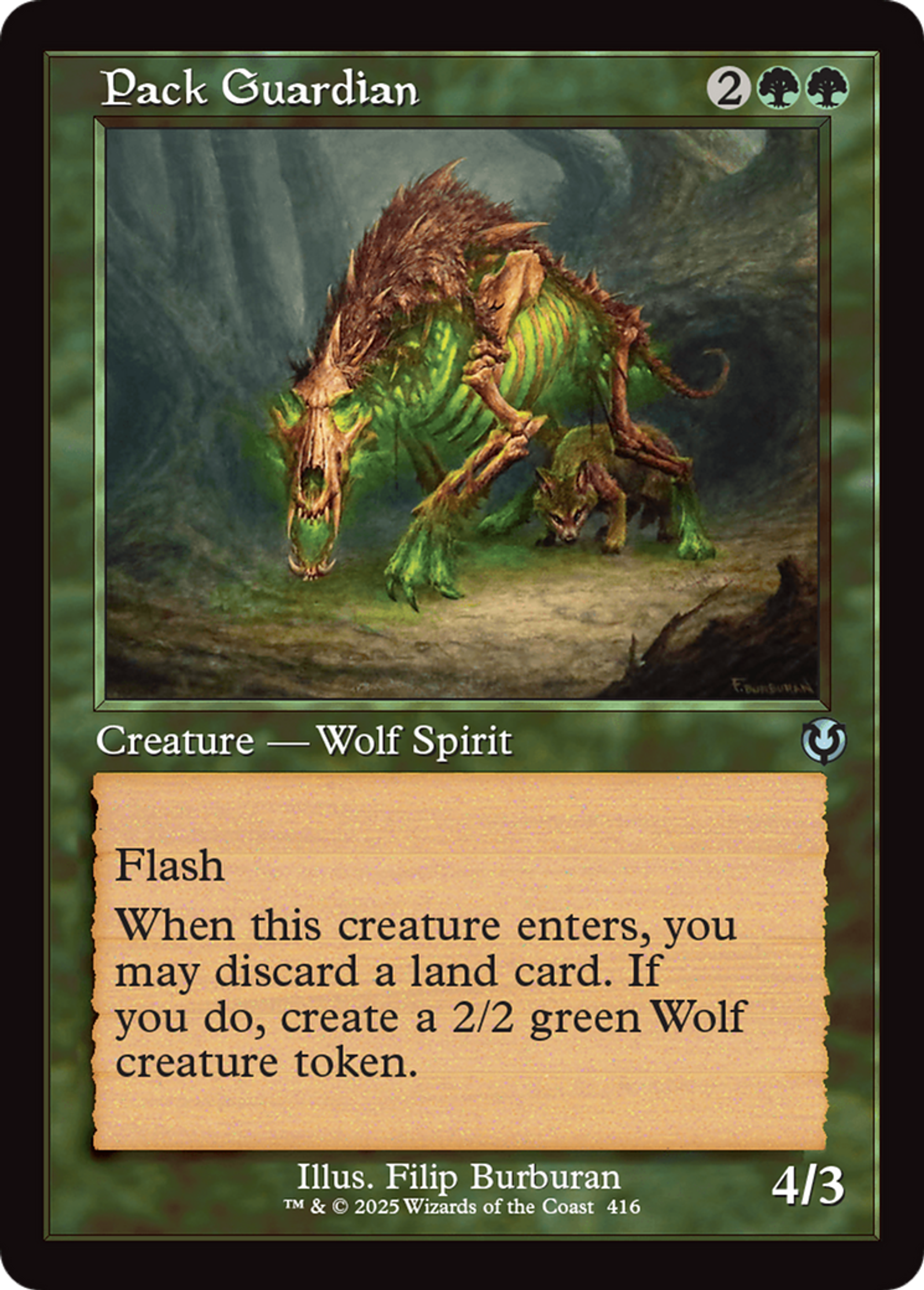 Gardienne de la meute — Innistrad Remastered — Magic: The Gathering