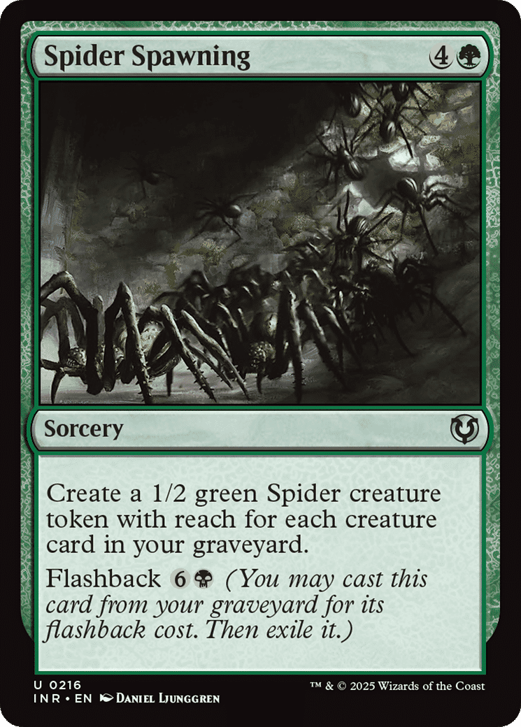 Spider Spawning — Innistrad Remastered — Magic: The Gathering