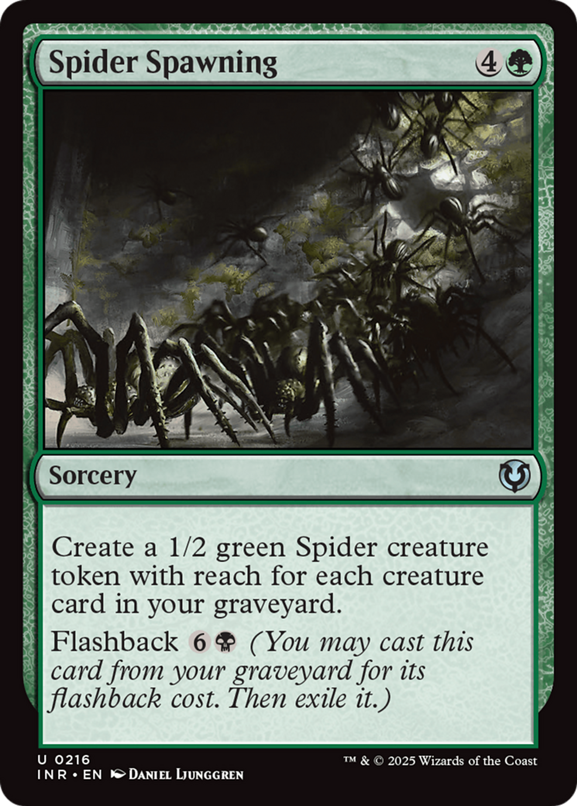 Spider Spawning — Innistrad Remastered — Magic: The Gathering