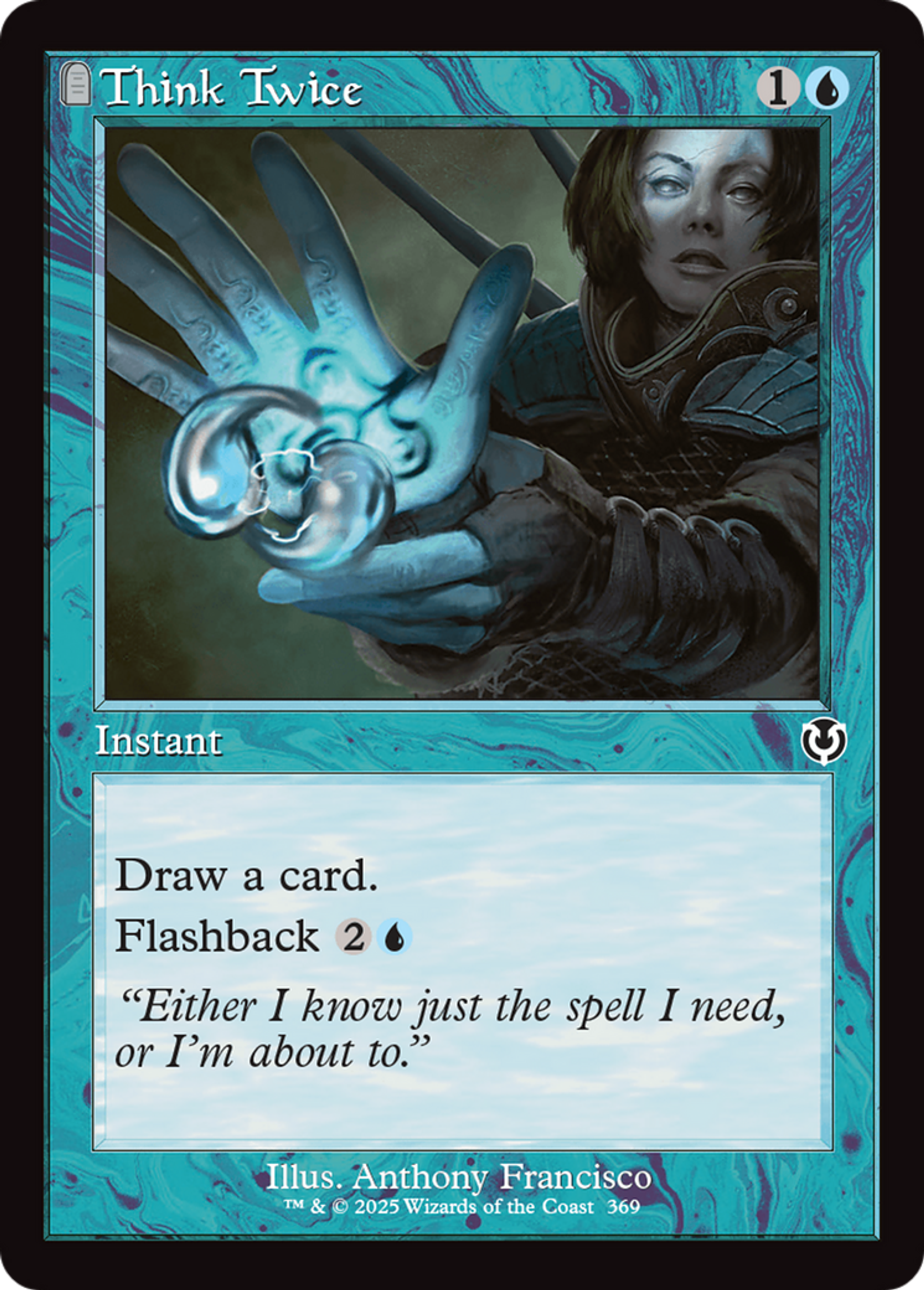 Réfléchir à deux fois — Innistrad Remastered — Magic: The Gathering